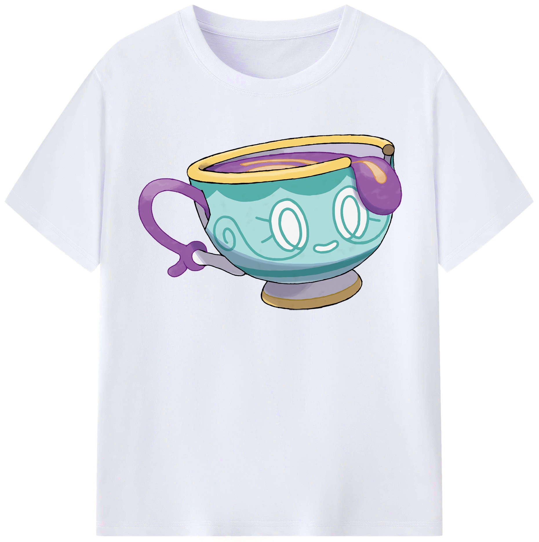 （画像用） ポケットモンスター Pokémon レディースカジュアルプリントTシャツ（綿100％）