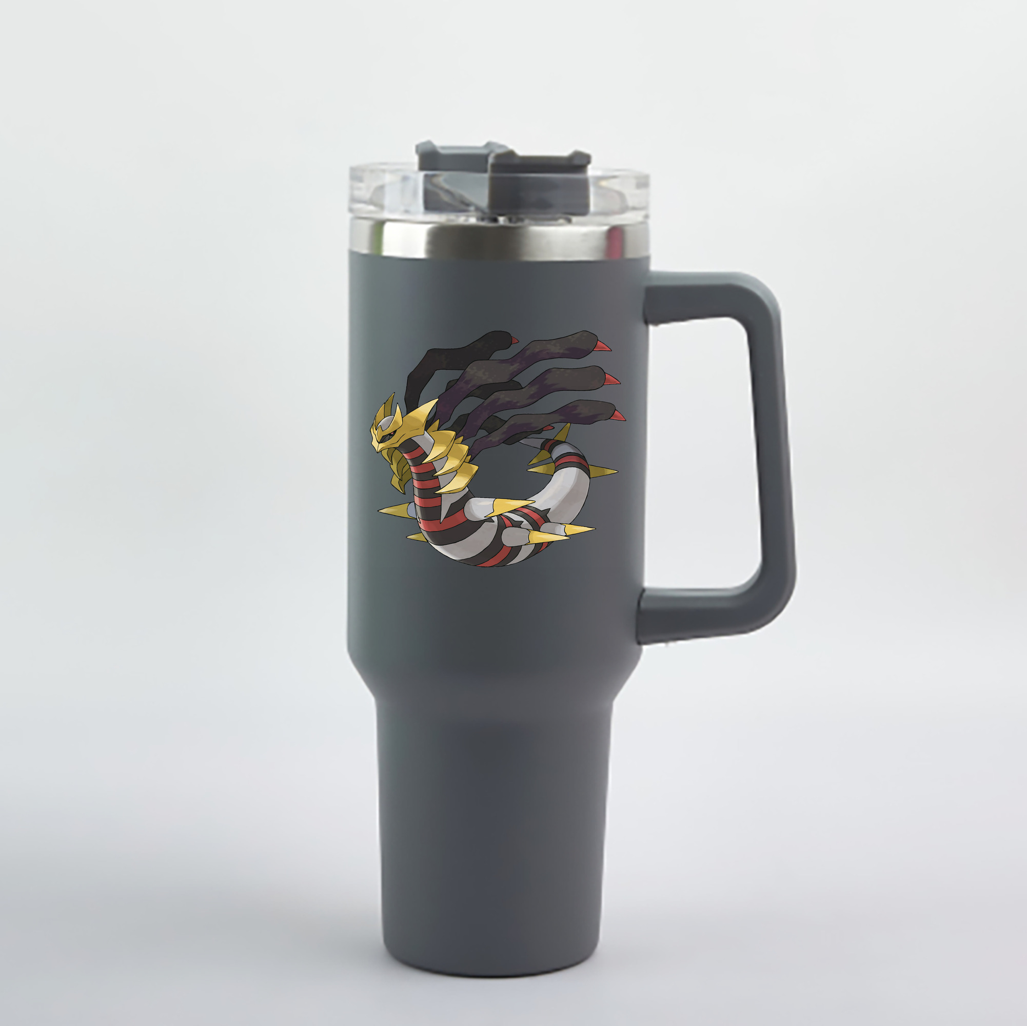 （画像用） ポケットモンスター Pokémon 1200mL車用タンブラー - クリスタルステッカー（プラスチックストロー付き）