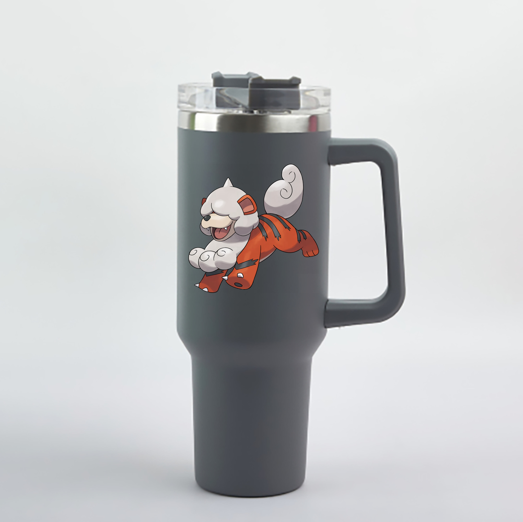 （画像用） ポケットモンスター Pokémon 1200mL車用タンブラー - クリスタルステッカー（プラスチックストロー付き）