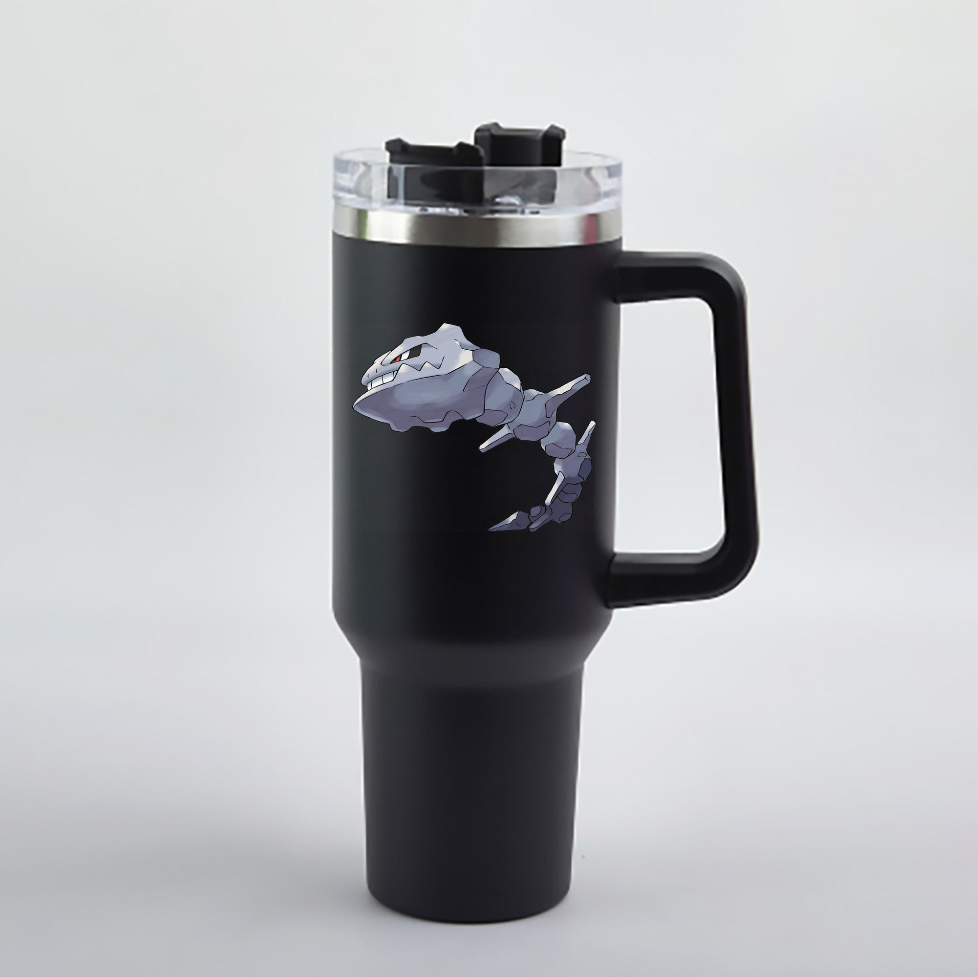 （画像用） ポケットモンスター Pokémon 1200mL車用タンブラー - クリスタルステッカー（プラスチックストロー付き）