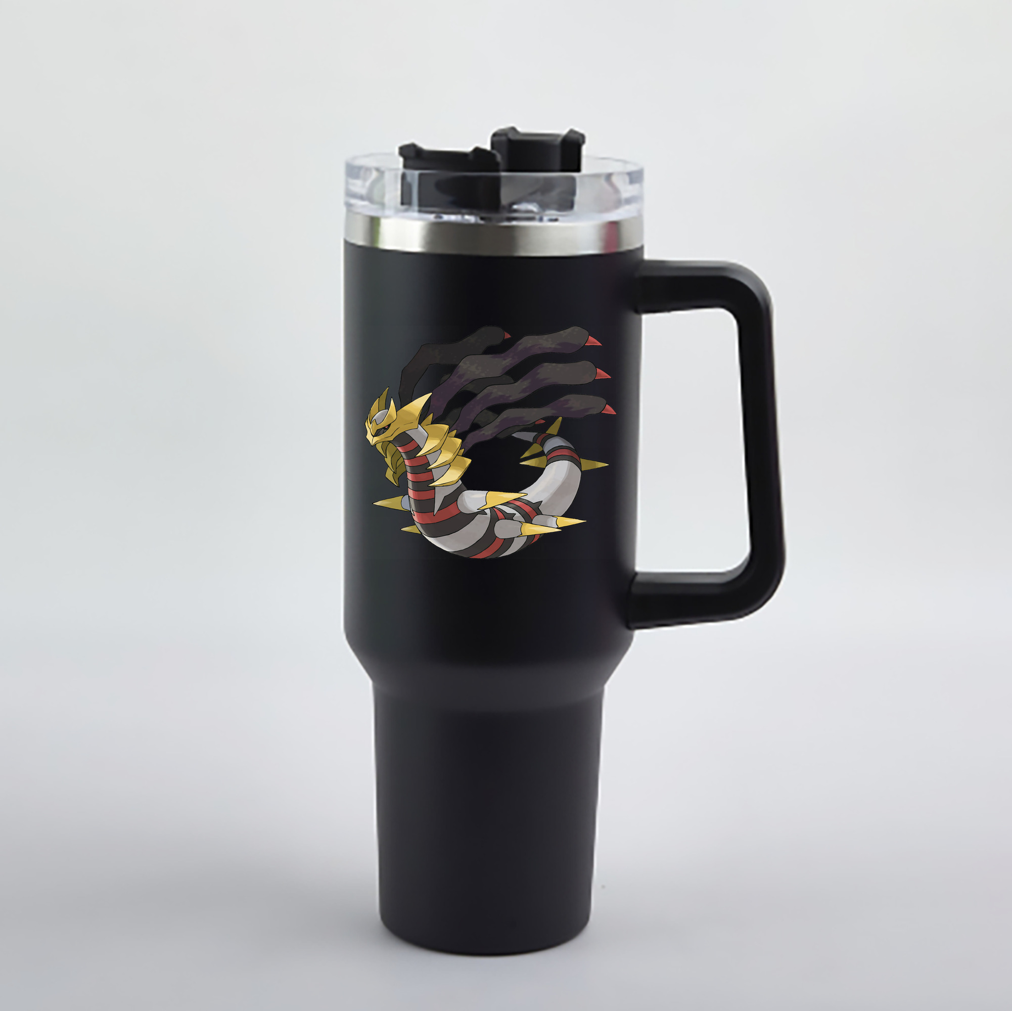（画像用） ポケットモンスター Pokémon 1200mL車用タンブラー - クリスタルステッカー（プラスチックストロー付き）