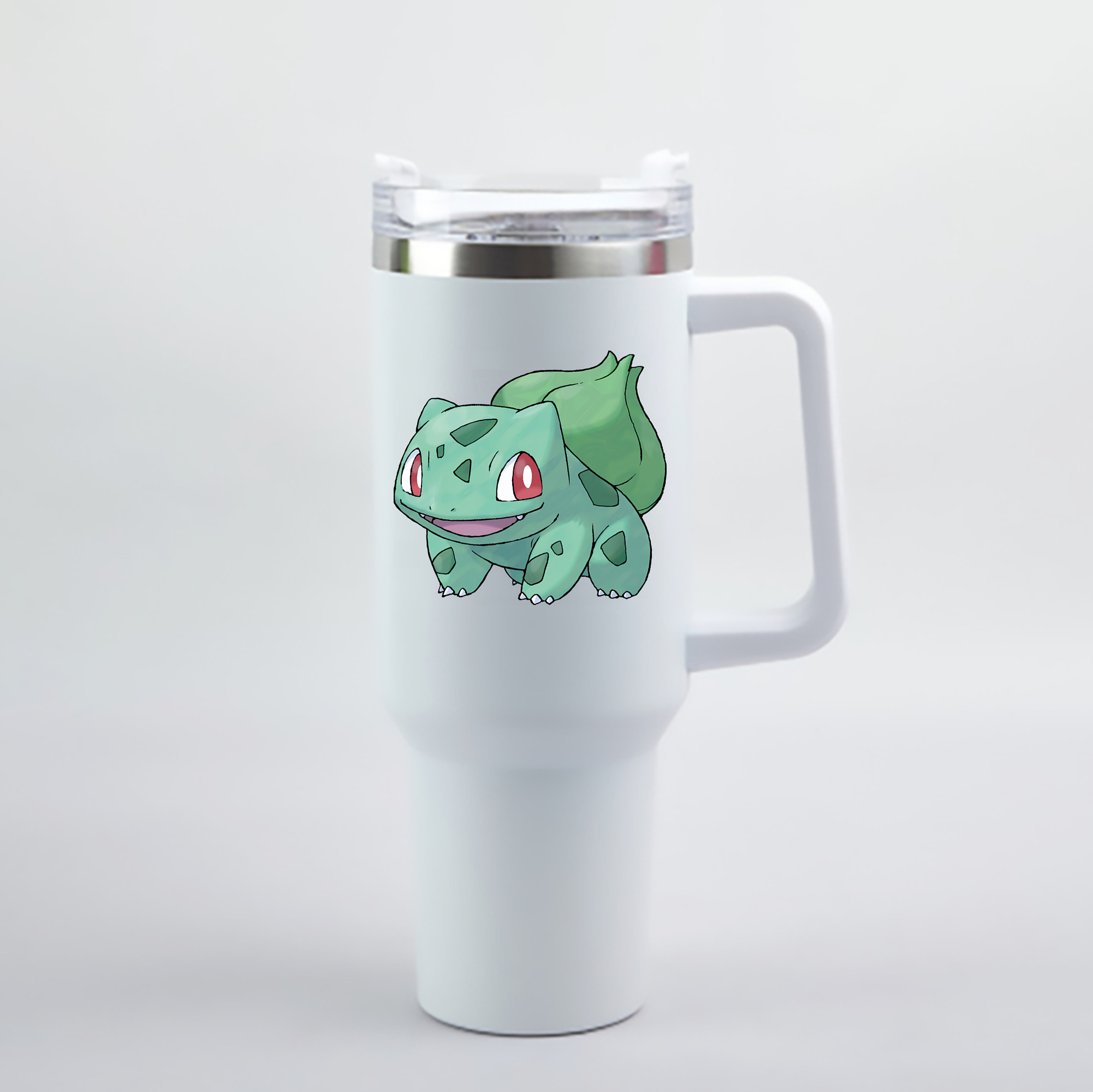 （画像用） ポケットモンスター Pokémon 1200mL車用タンブラー - クリスタルステッカー（プラスチックストロー付き）
