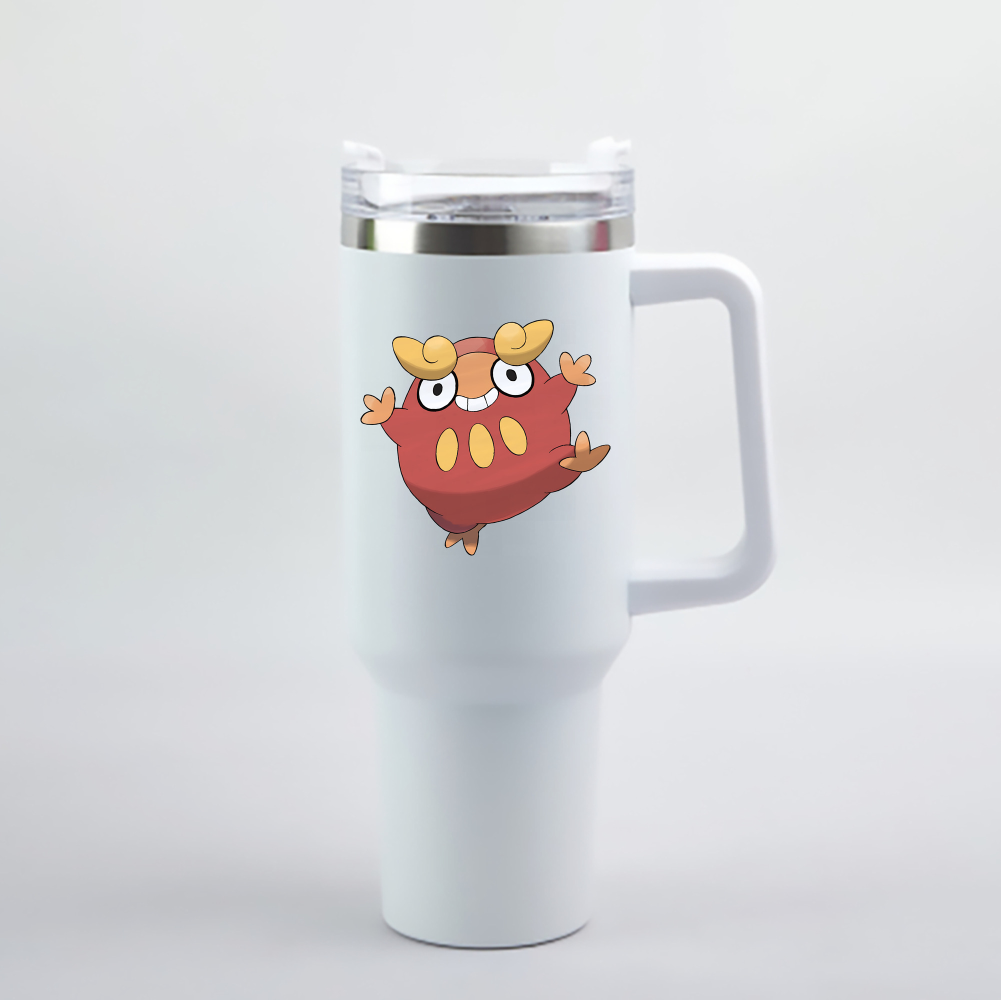 （画像用） ポケットモンスター Pokémon 1200mL車用タンブラー - クリスタルステッカー（プラスチックストロー付き）