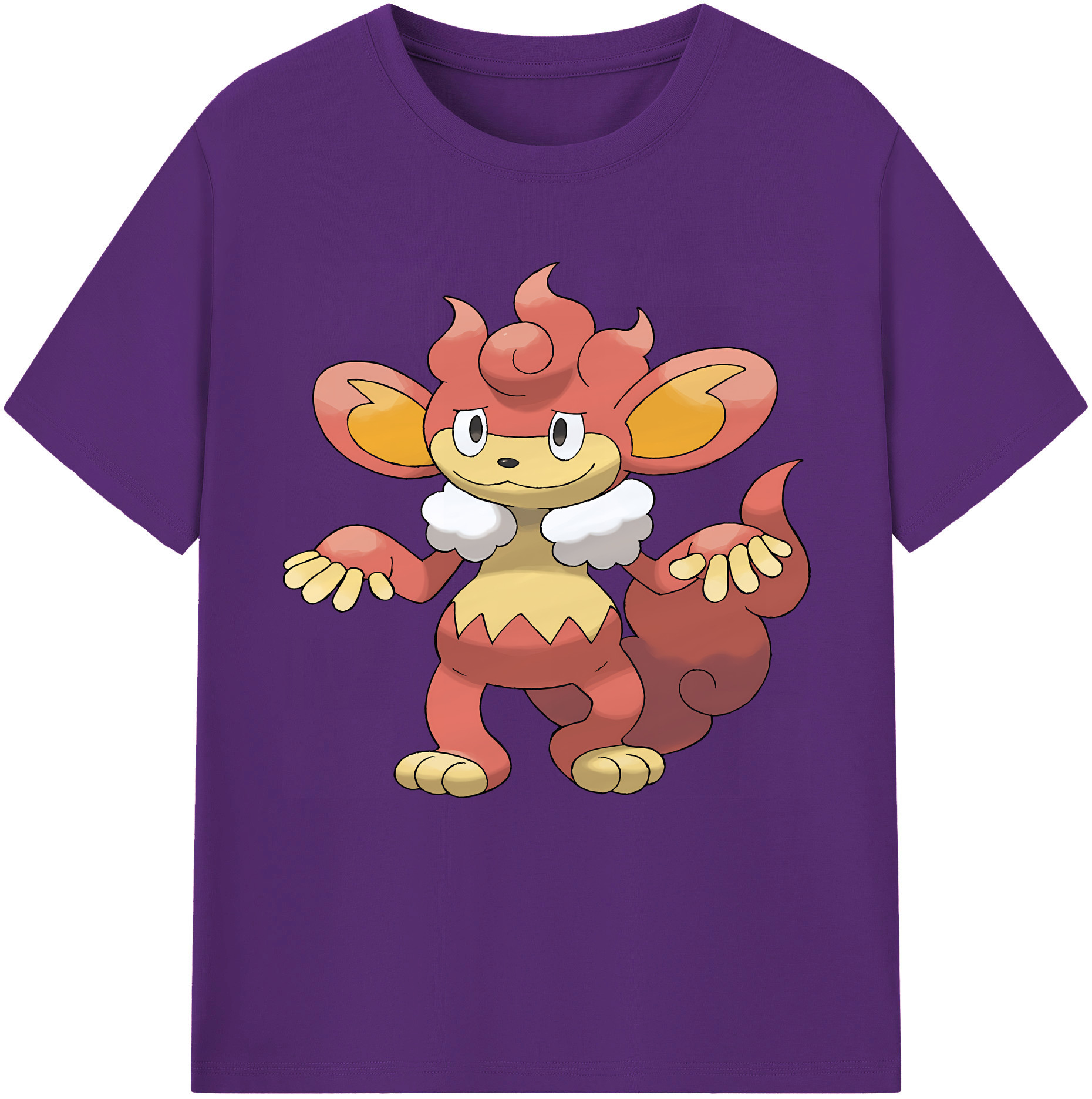 （画像用） ポケットモンスター Pokémon 綿100％半袖Tシャツ（フロントプリント）