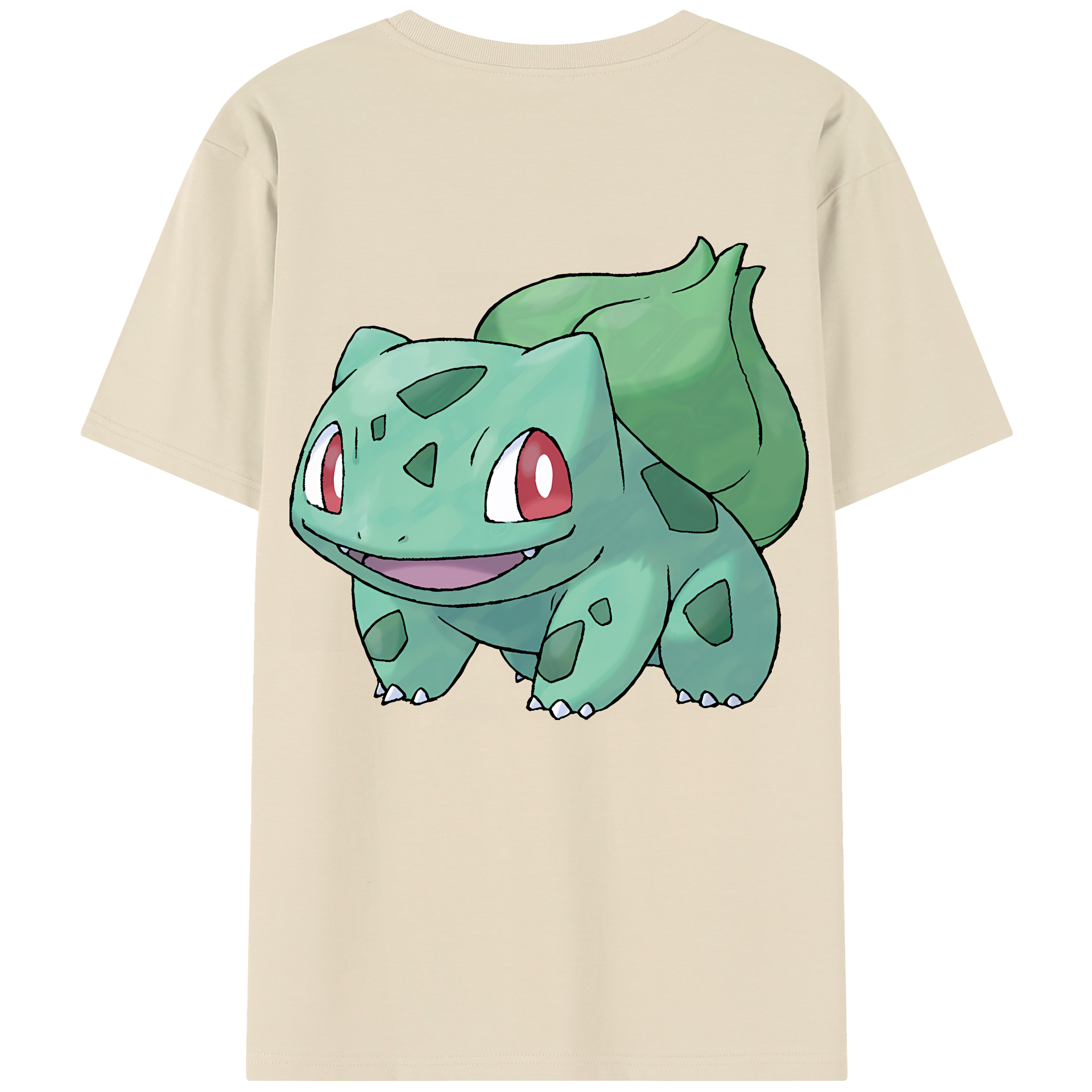 （画像用） ポケットモンスター Pokémon 綿100％半袖Tシャツ（背面プリント）
