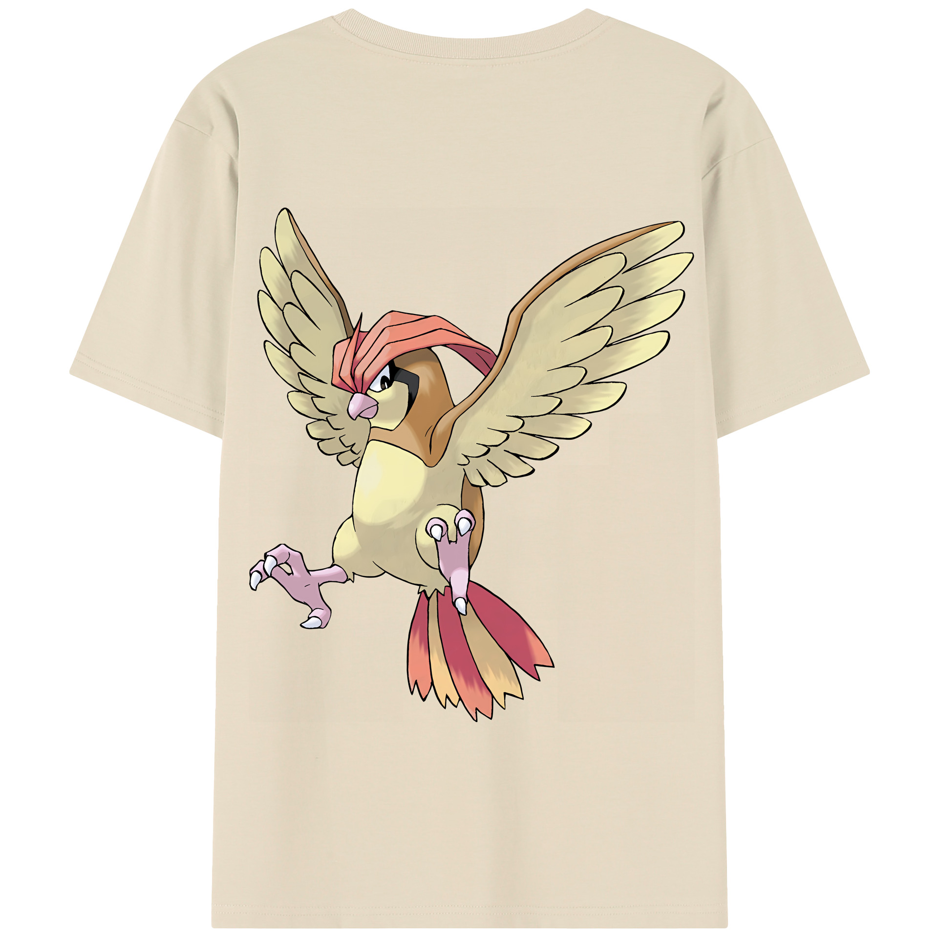 （画像用） ポケットモンスター Pokémon 綿100％半袖Tシャツ（背面プリント）