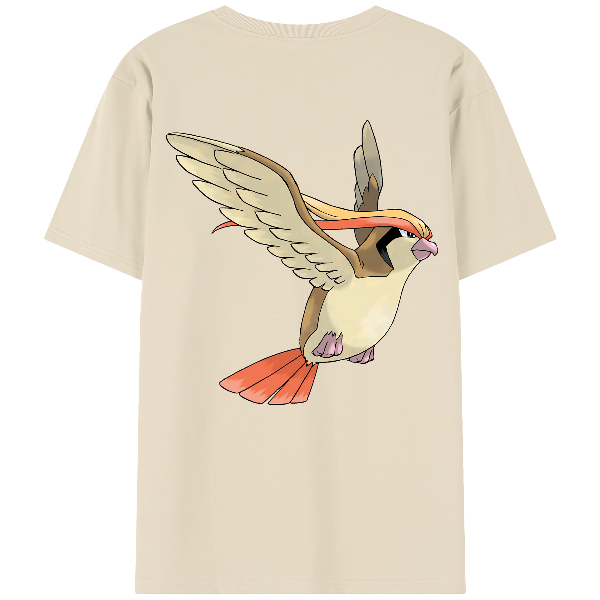 （画像用） ポケットモンスター Pokémon 綿100％半袖Tシャツ（背面プリント）