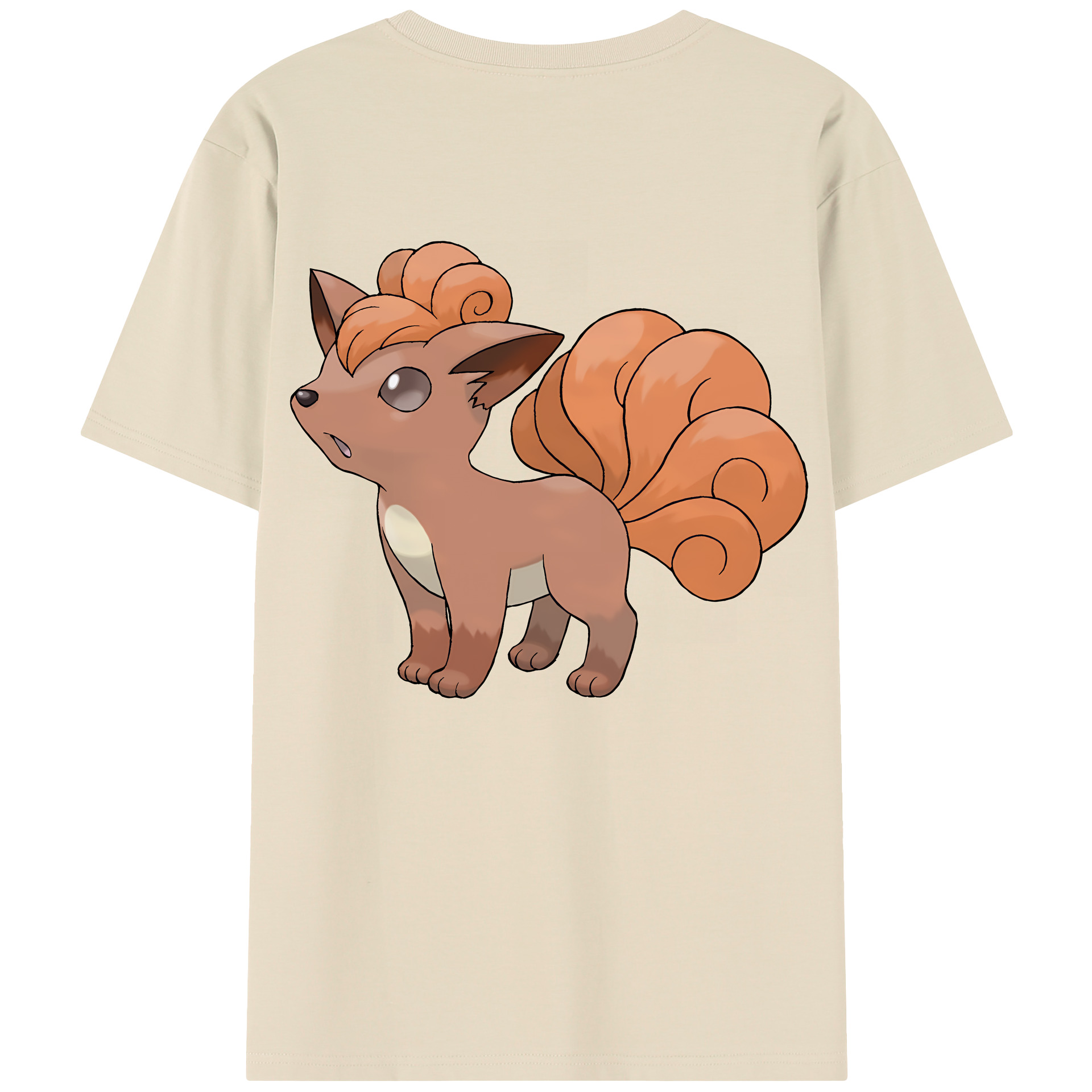（画像用） ポケットモンスター Pokémon 綿100％半袖Tシャツ（背面プリント）