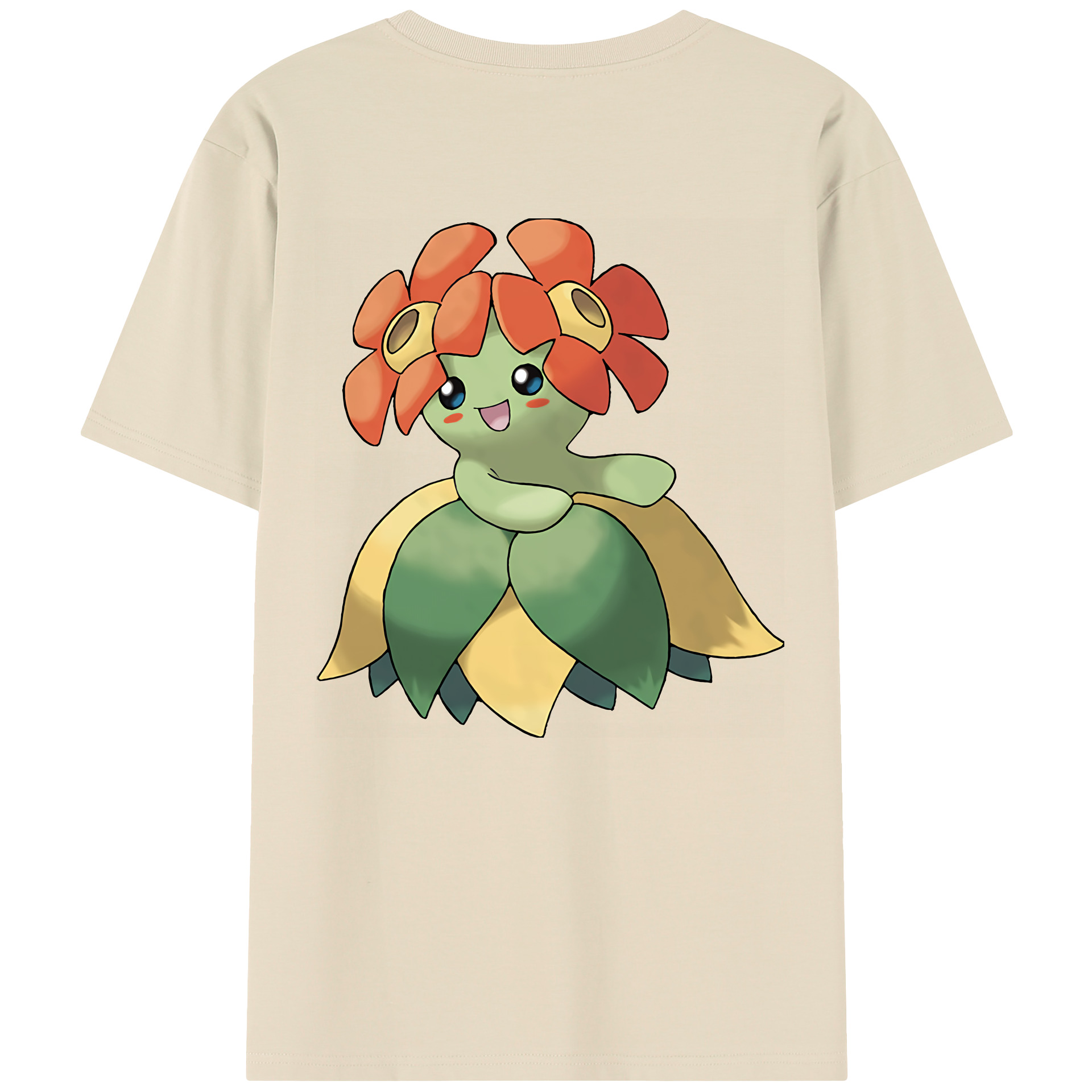 （画像用） ポケットモンスター Pokémon 綿100％半袖Tシャツ（背面プリント）