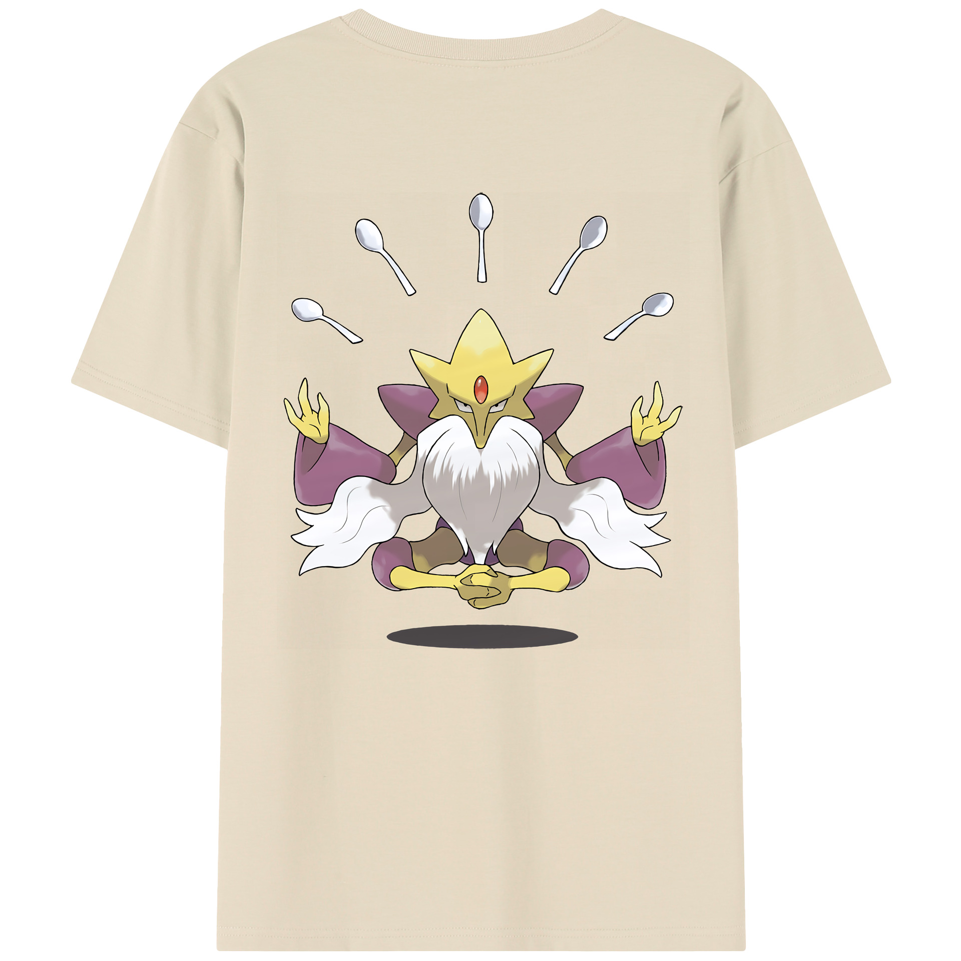 （画像用） ポケットモンスター Pokémon 綿100％半袖Tシャツ（背面プリント）