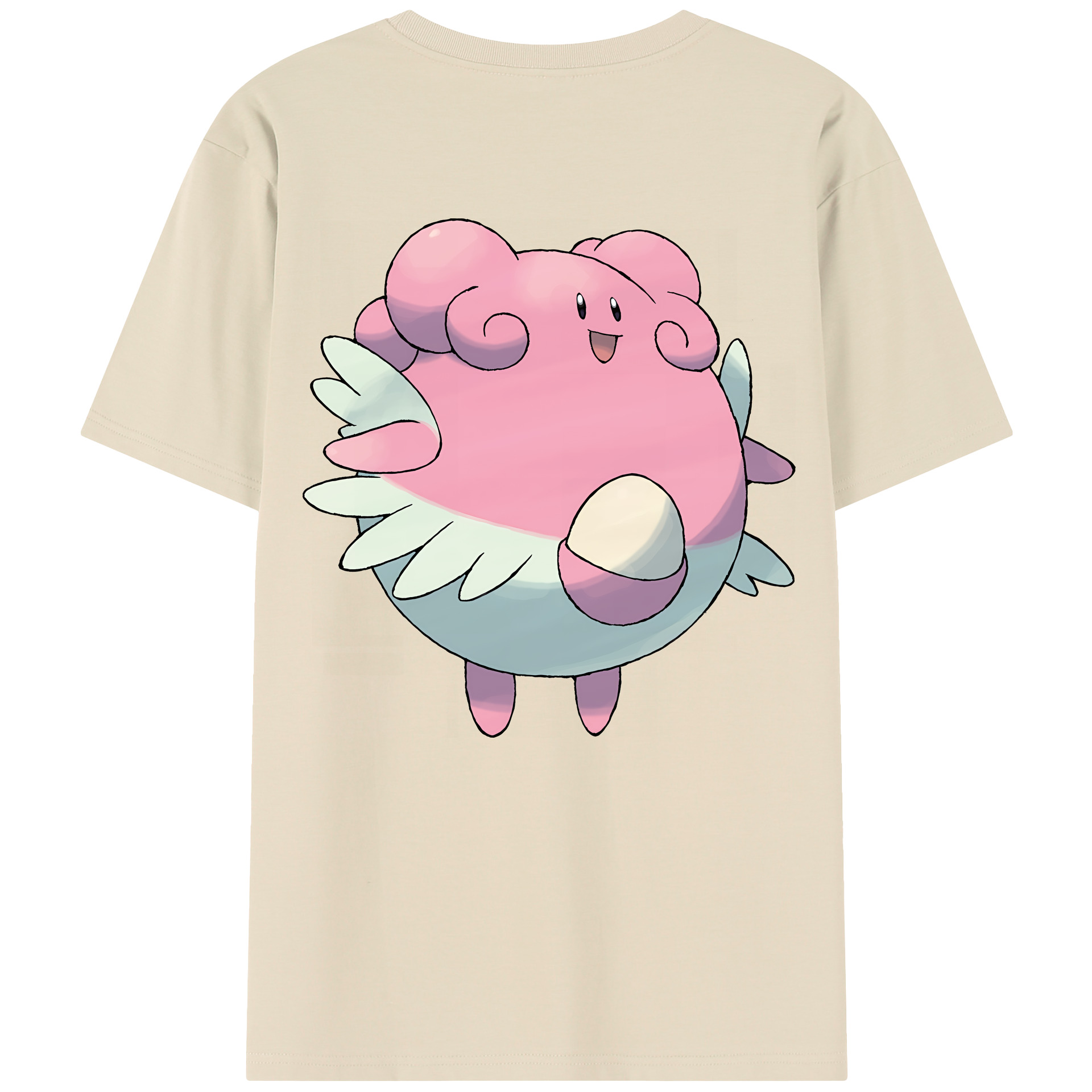 （画像用） ポケットモンスター Pokémon 綿100％半袖Tシャツ（背面プリント）