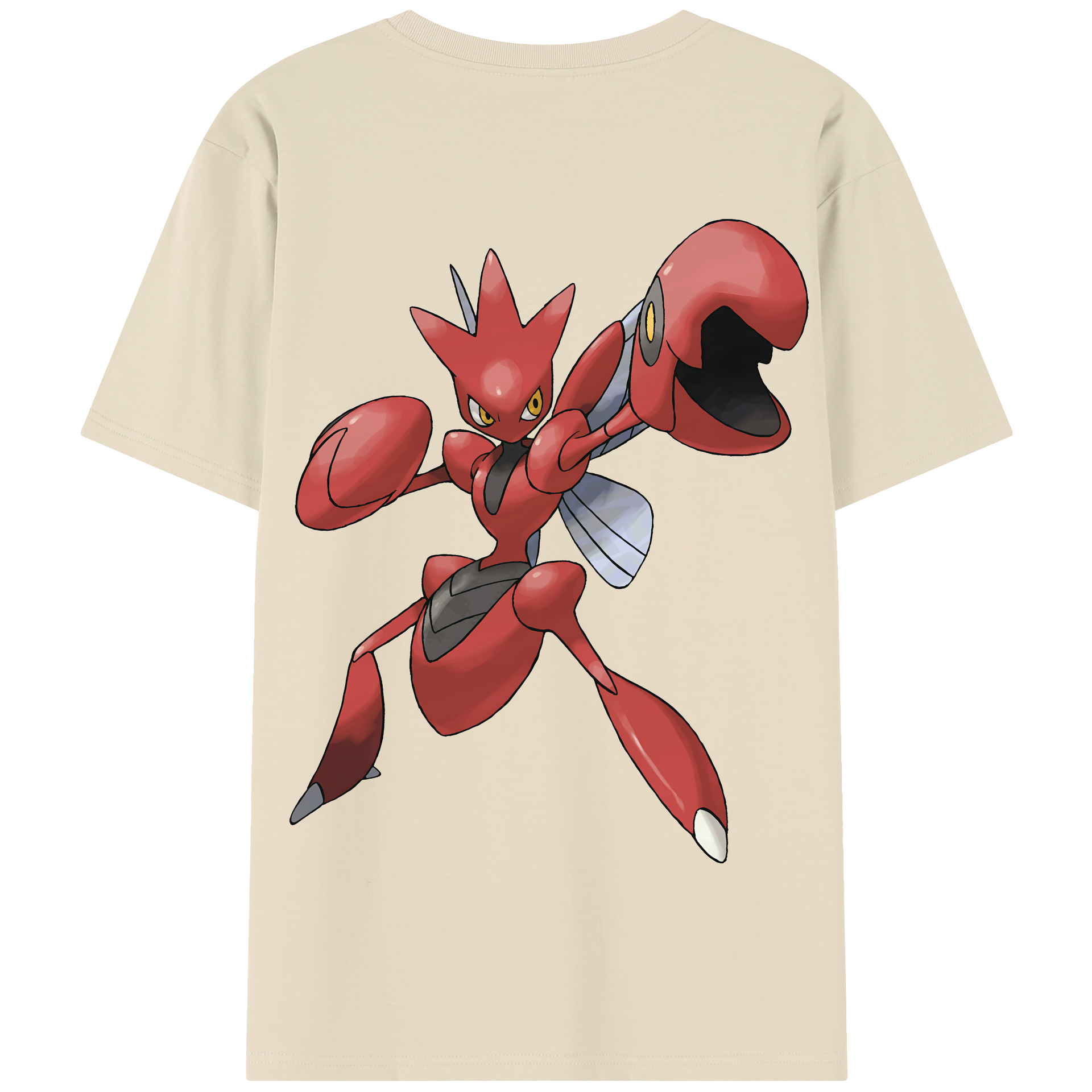 （画像用） ポケットモンスター Pokémon 綿100％半袖Tシャツ（背面プリント）