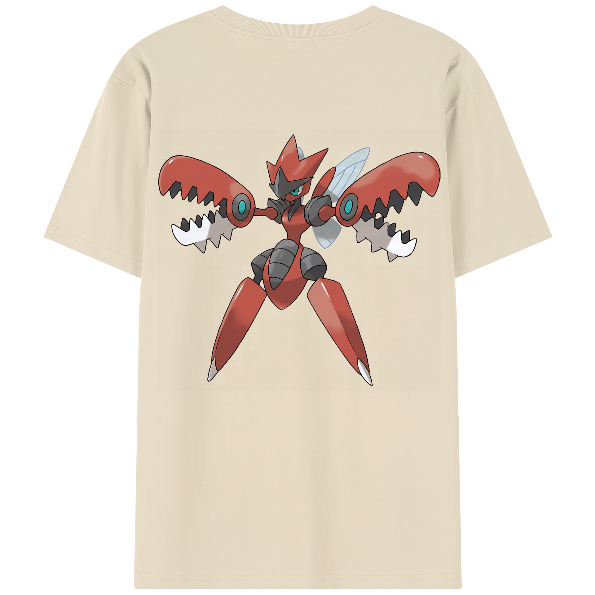 （画像用） ポケットモンスター Pokémon 綿100％半袖Tシャツ（背面プリント）