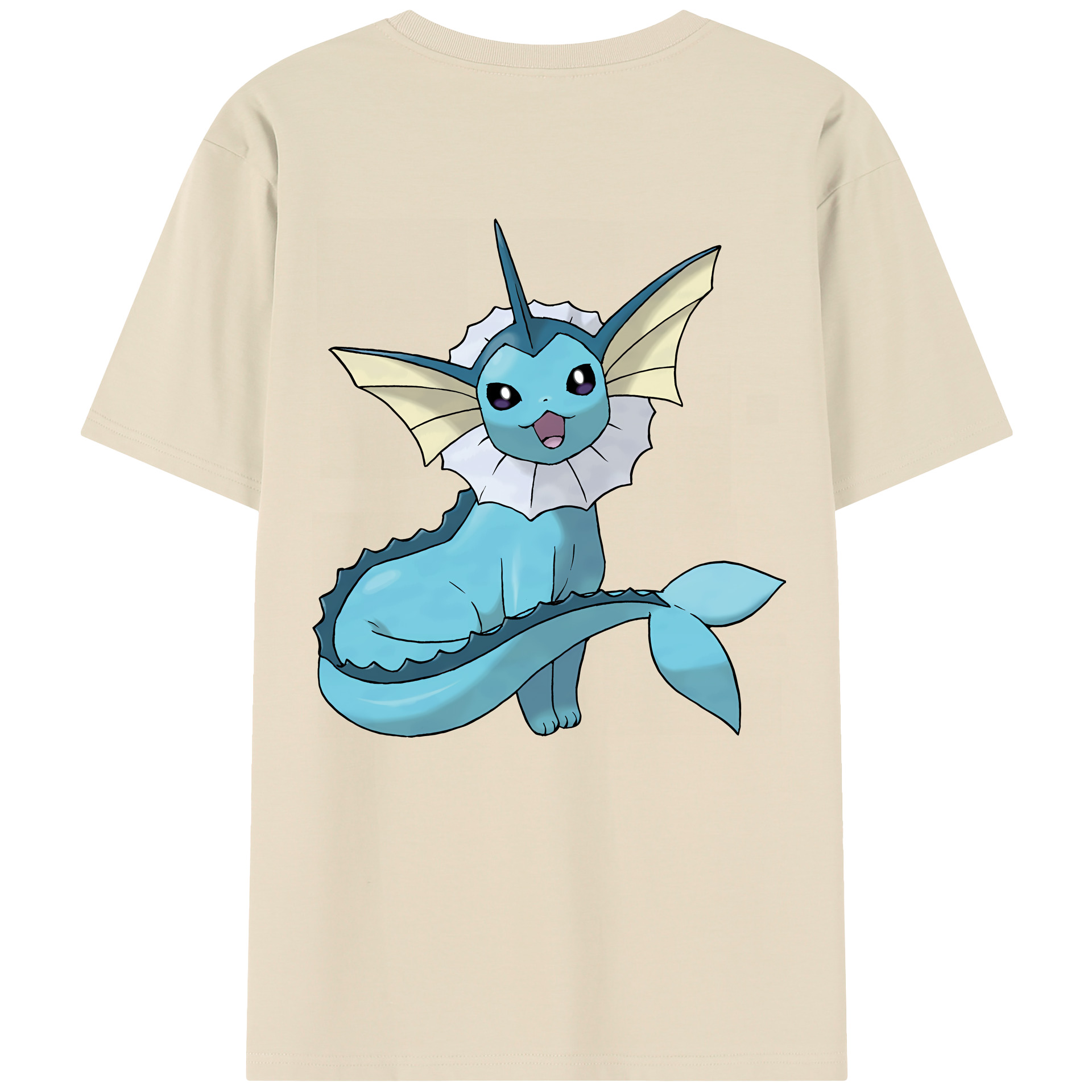 （画像用） ポケットモンスター Pokémon 綿100％半袖Tシャツ（背面プリント）