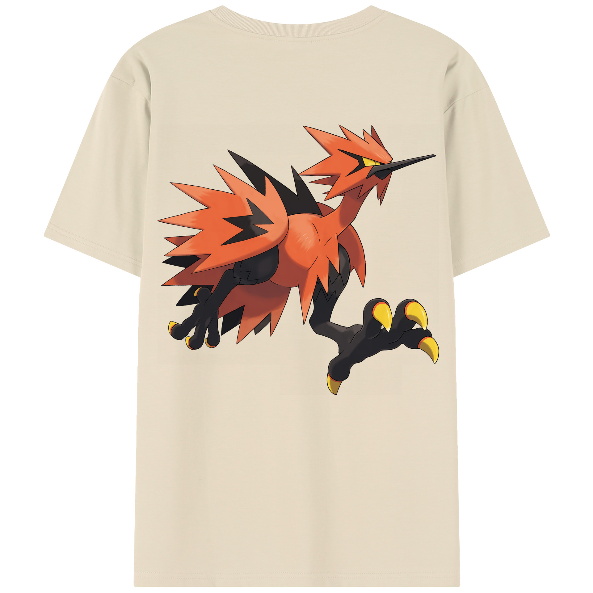 （画像用） ポケットモンスター Pokémon 綿100％半袖Tシャツ（背面プリント）