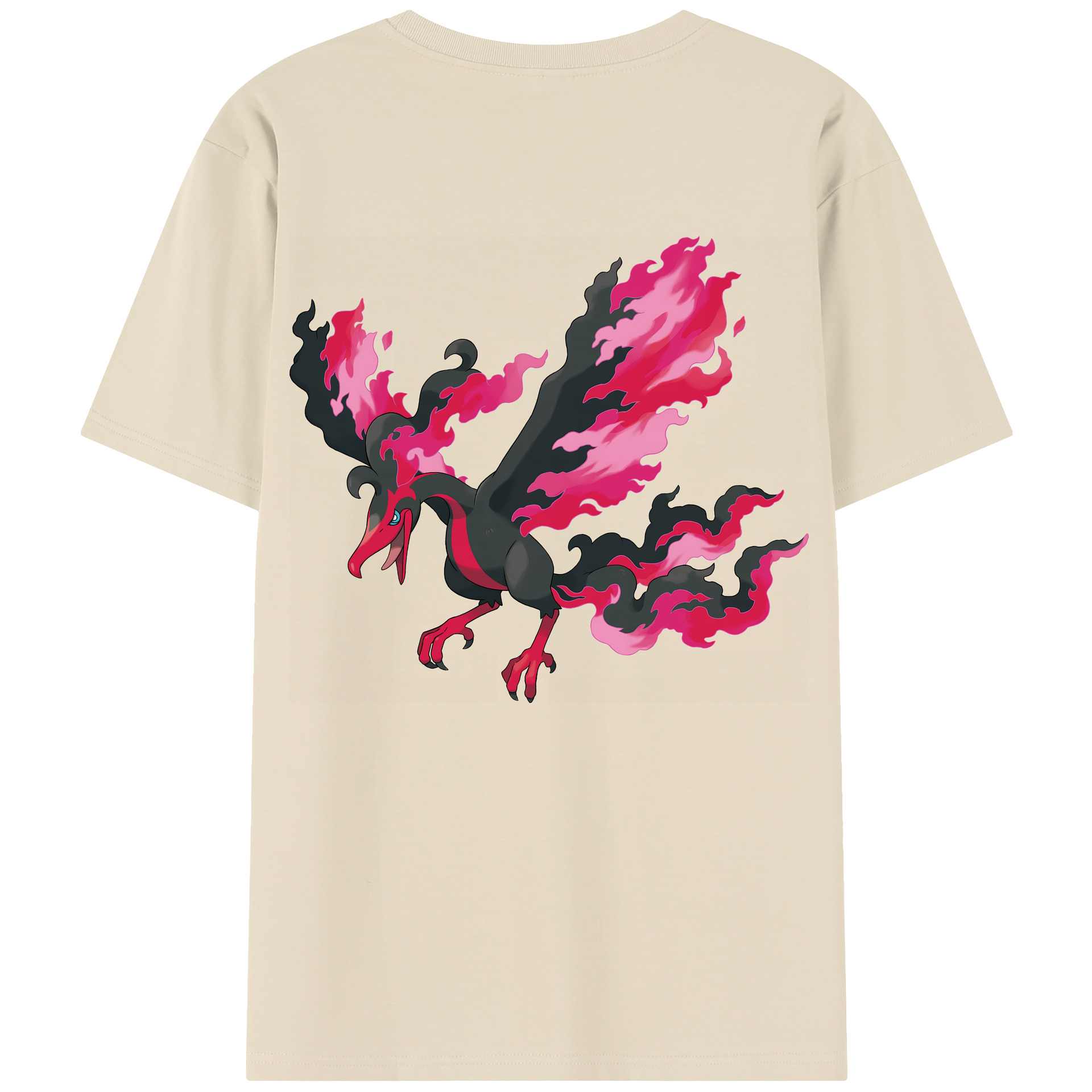 （画像用） ポケットモンスター Pokémon 綿100％半袖Tシャツ（背面プリント）