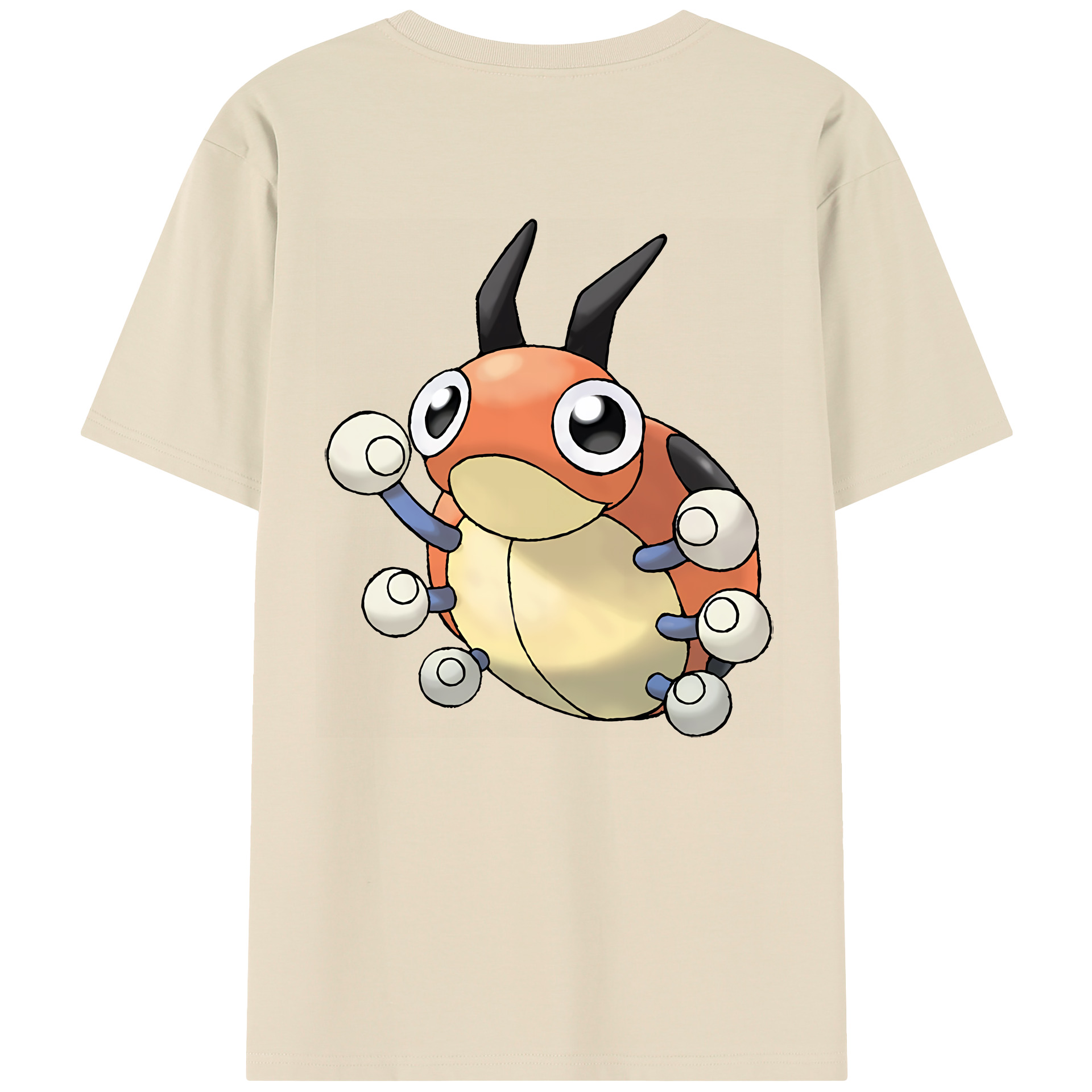 （画像用） ポケットモンスター Pokémon 綿100％半袖Tシャツ（背面プリント）