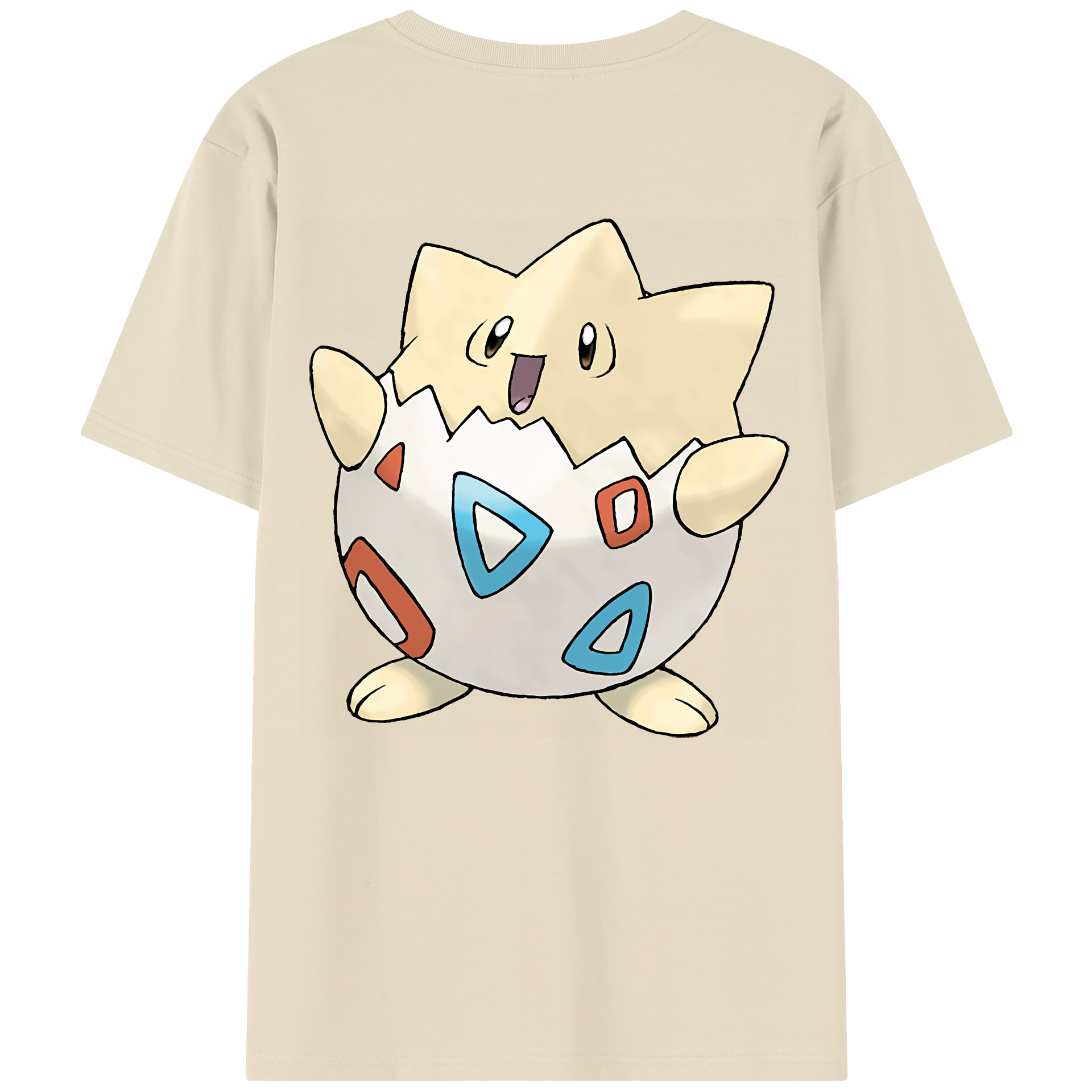 （画像用） ポケットモンスター Pokémon 綿100％半袖Tシャツ（背面プリント）