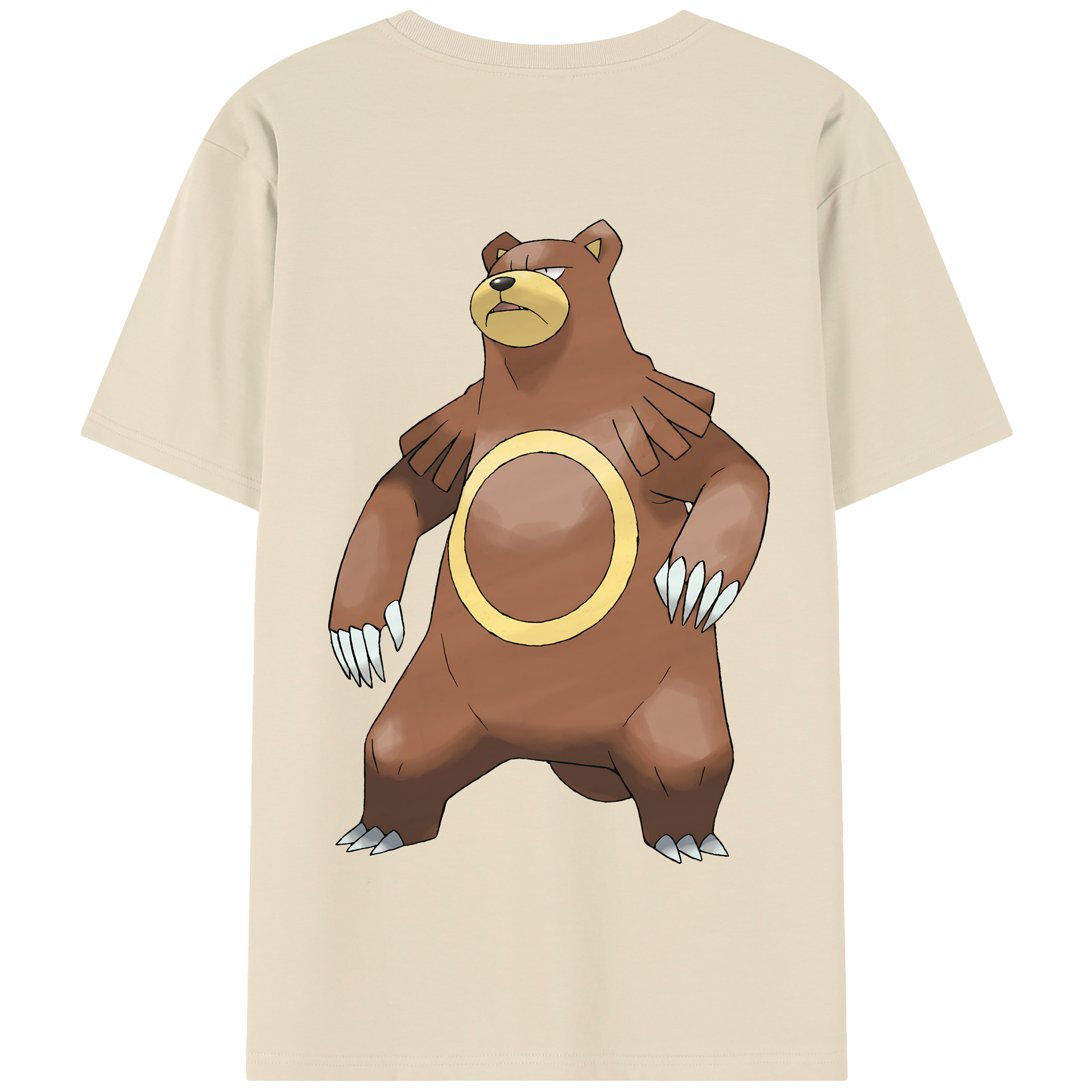 （画像用） ポケットモンスター Pokémon 綿100％半袖Tシャツ（背面プリント）