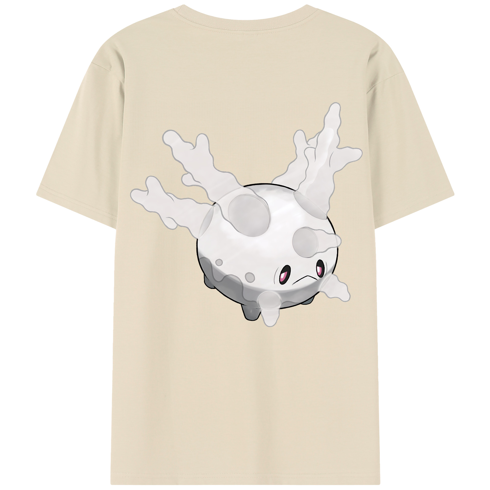 （画像用） ポケットモンスター Pokémon 綿100％半袖Tシャツ（背面プリント）