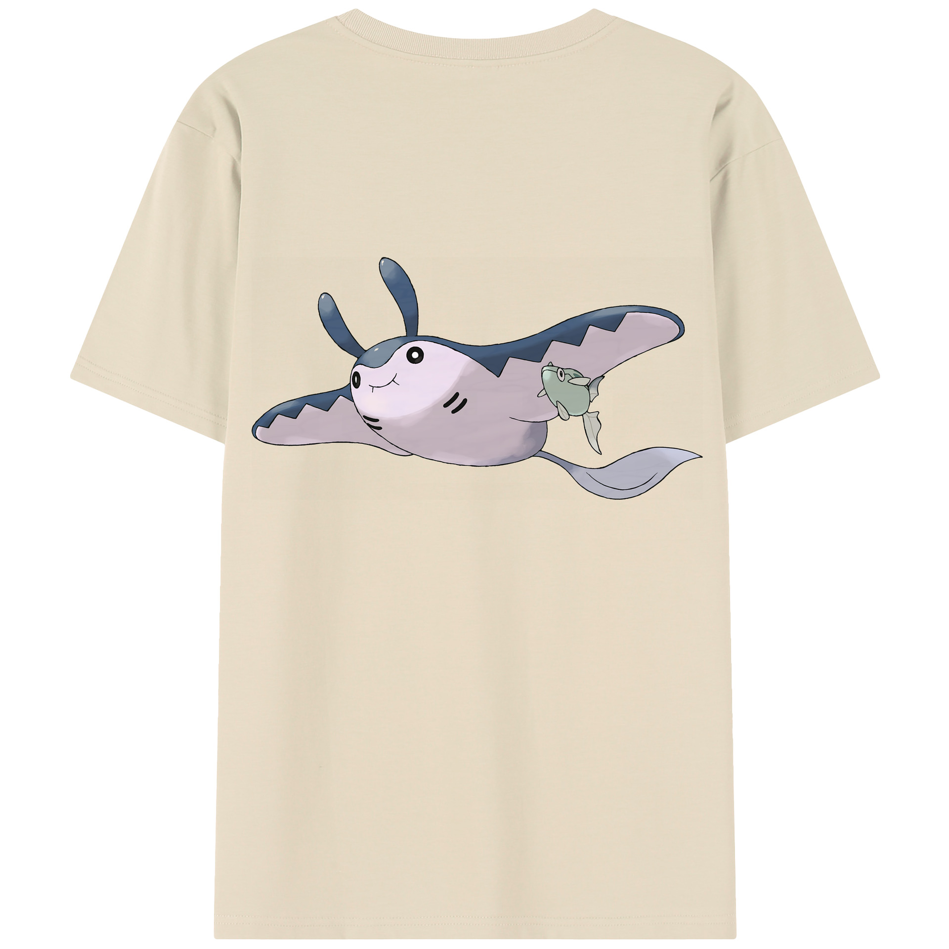 （画像用） ポケットモンスター Pokémon 綿100％半袖Tシャツ（背面プリント）