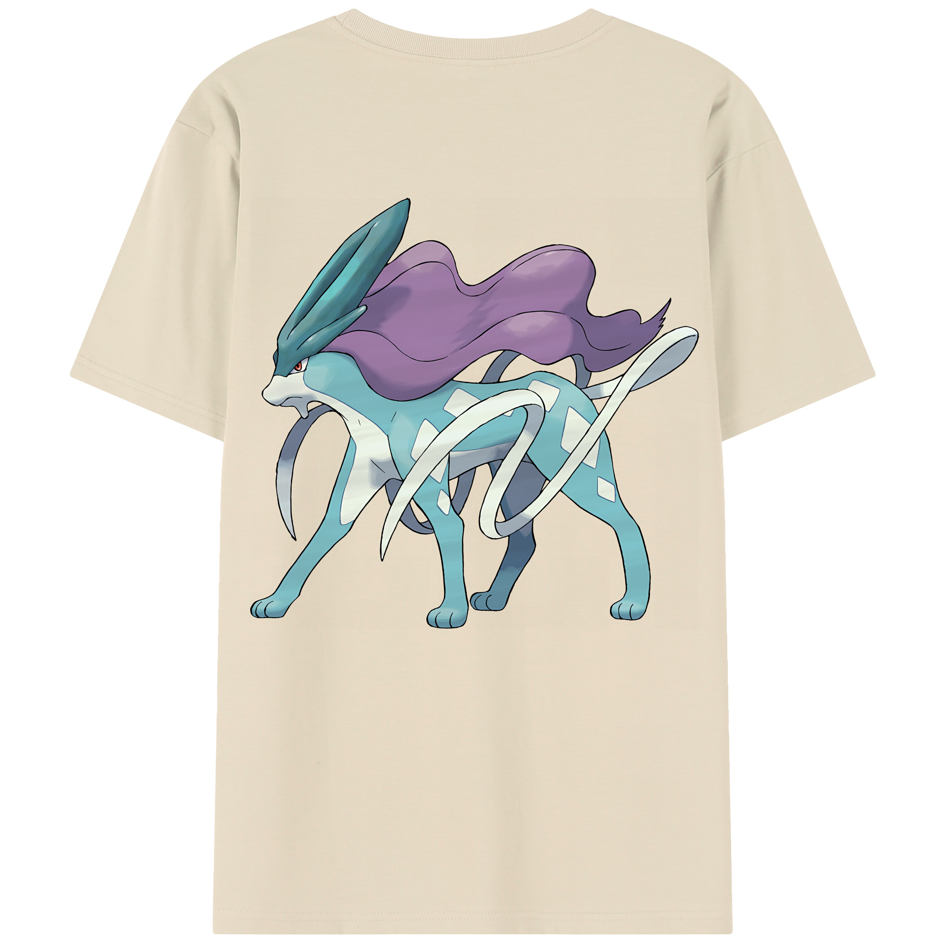 （画像用） ポケットモンスター Pokémon 綿100％半袖Tシャツ（背面プリント）