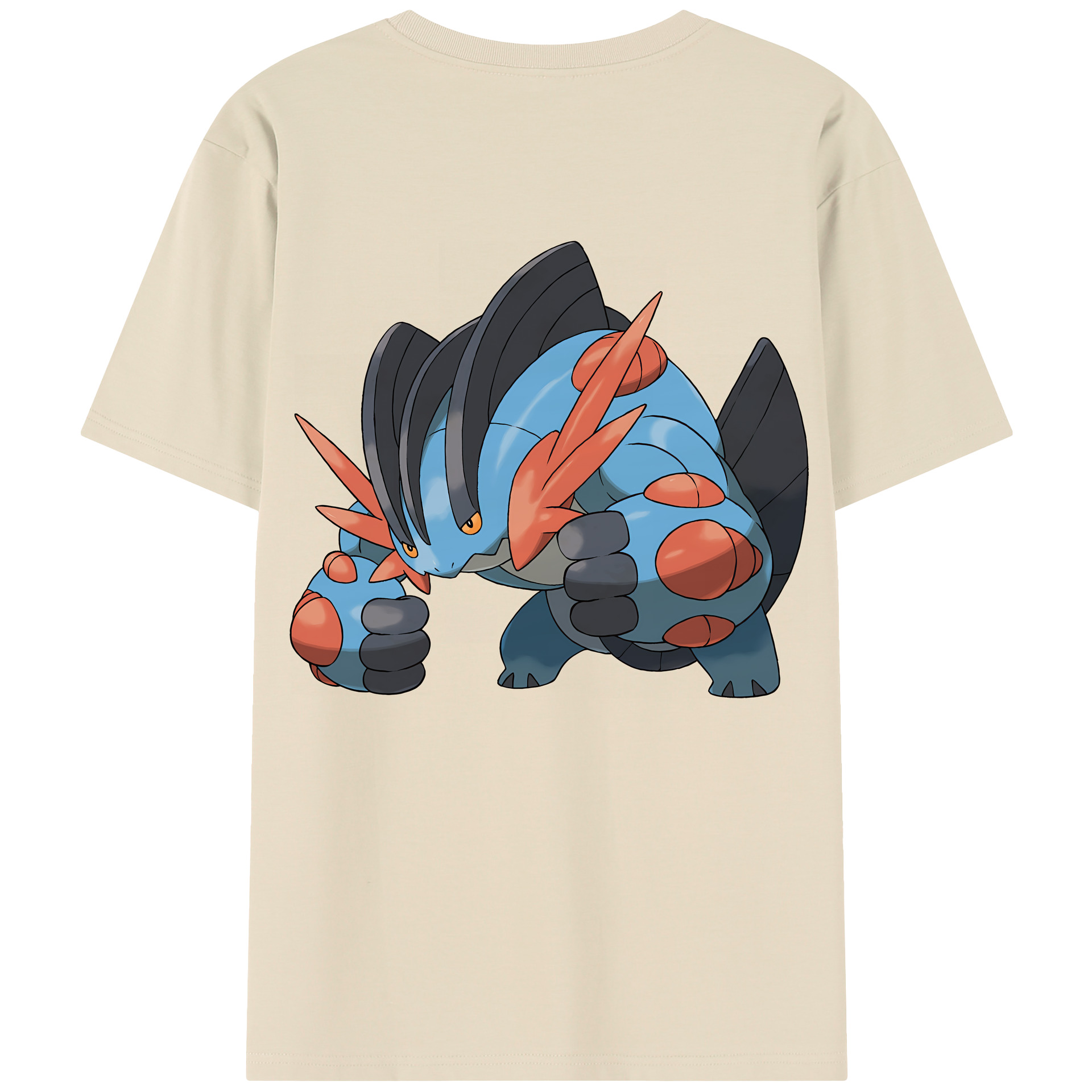 （画像用） ポケットモンスター Pokémon 綿100％半袖Tシャツ（背面プリント）