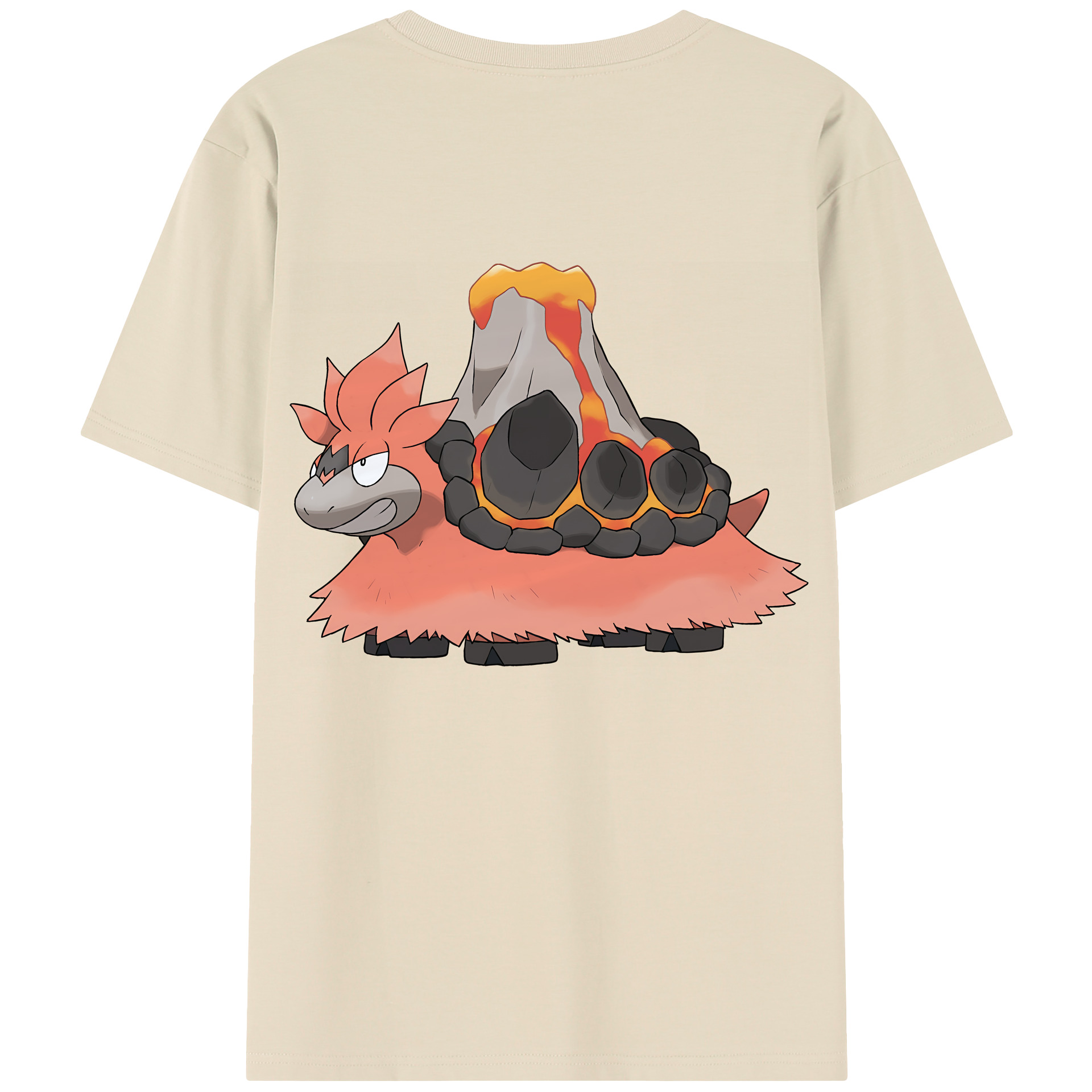 （画像用） ポケットモンスター Pokémon 綿100％半袖Tシャツ（背面プリント）