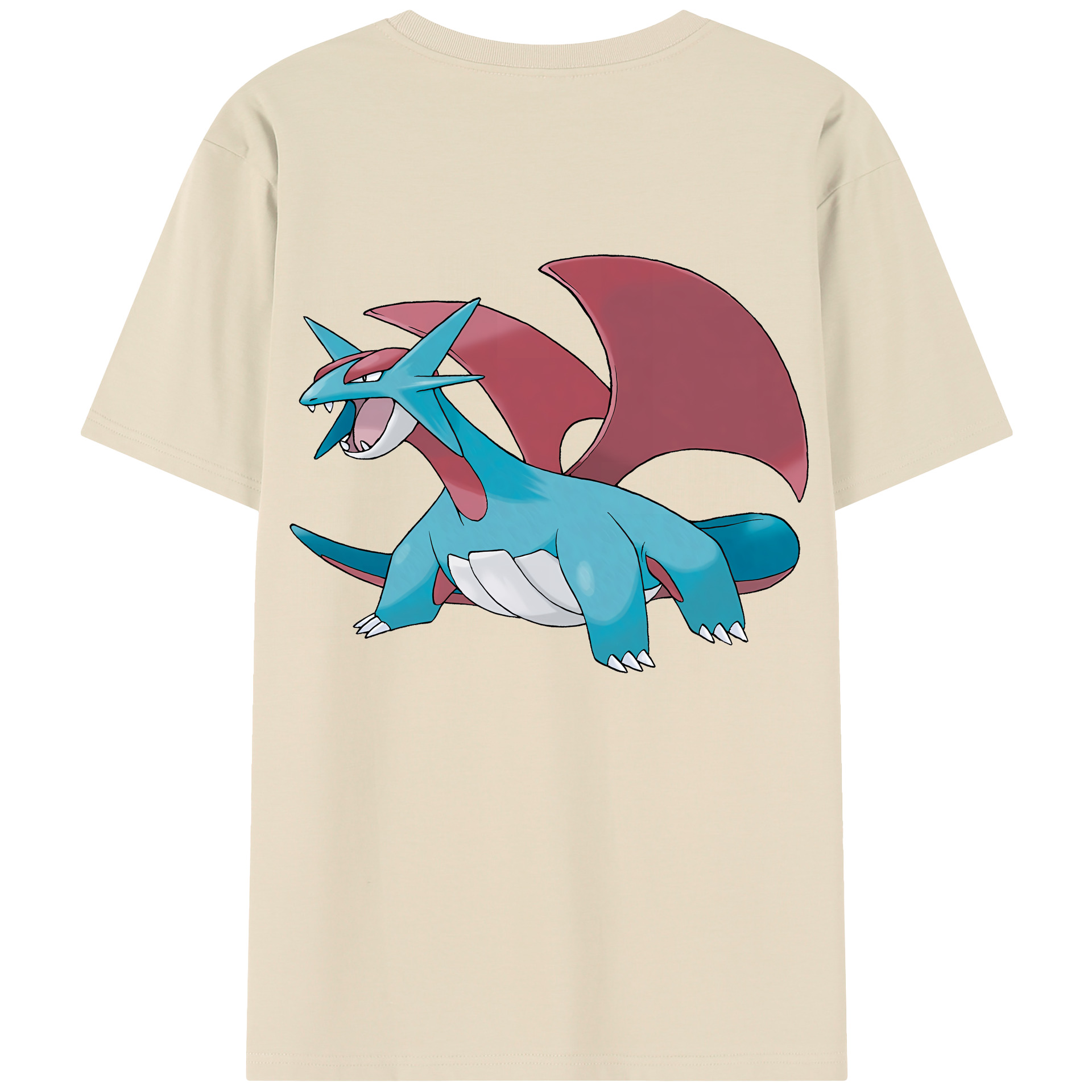 （画像用） ポケットモンスター Pokémon 綿100％半袖Tシャツ（背面プリント）