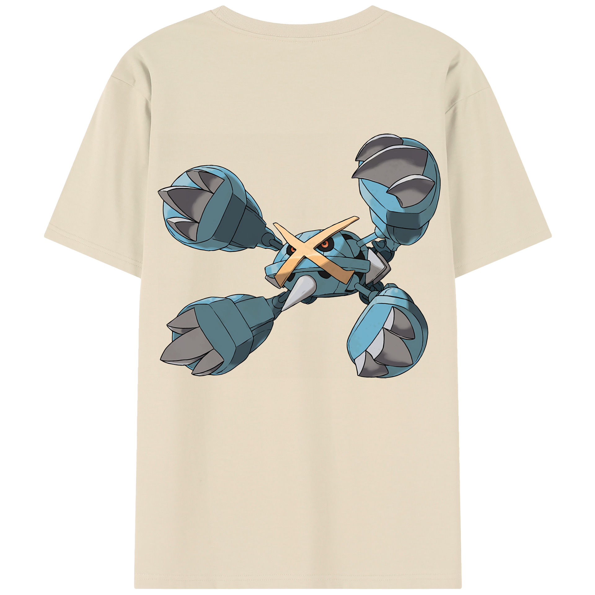 （画像用） ポケットモンスター Pokémon 綿100％半袖Tシャツ（背面プリント）