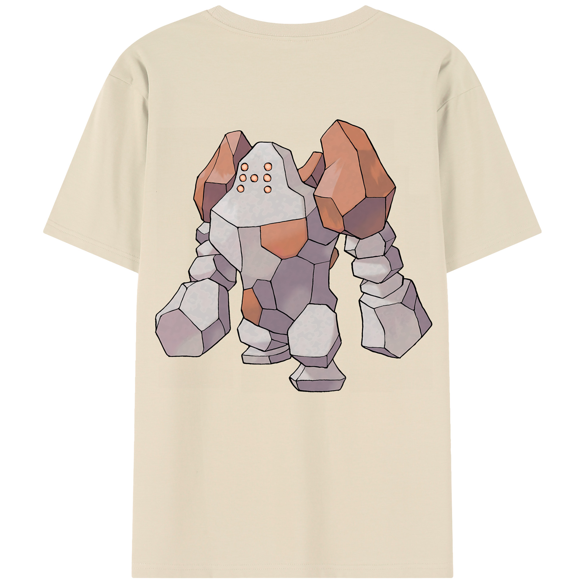 （画像用） ポケットモンスター Pokémon 綿100％半袖Tシャツ（背面プリント）