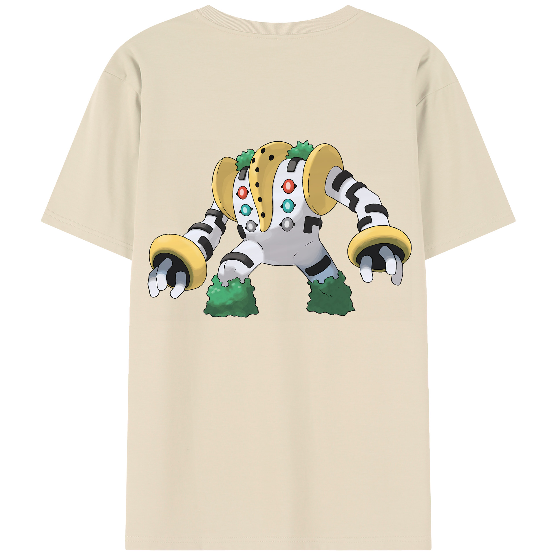 （画像用） ポケットモンスター Pokémon 綿100％半袖Tシャツ（背面プリント）