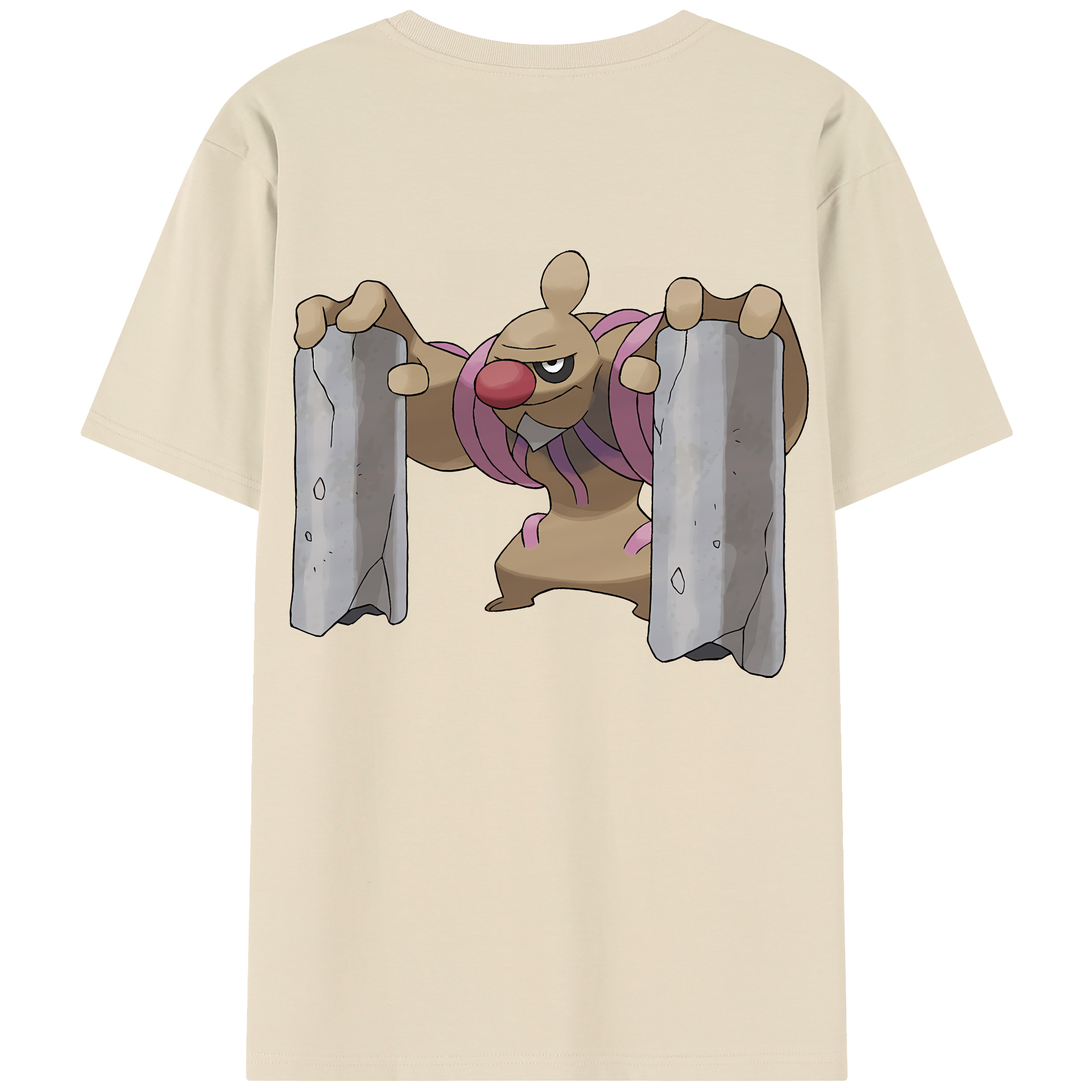 （画像用） ポケットモンスター Pokémon 綿100％半袖Tシャツ（背面プリント）