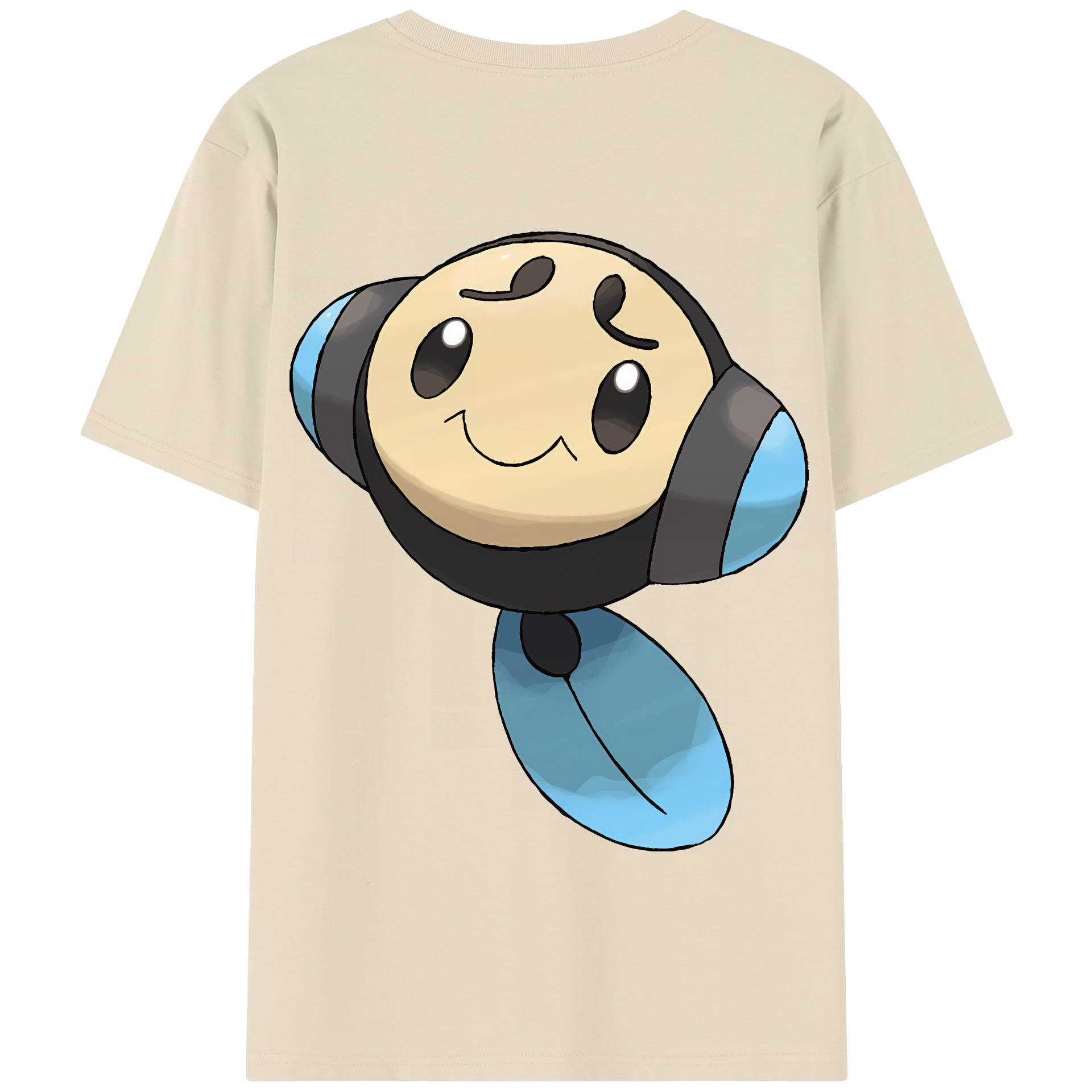 （画像用） ポケットモンスター Pokémon 綿100％半袖Tシャツ（背面プリント）