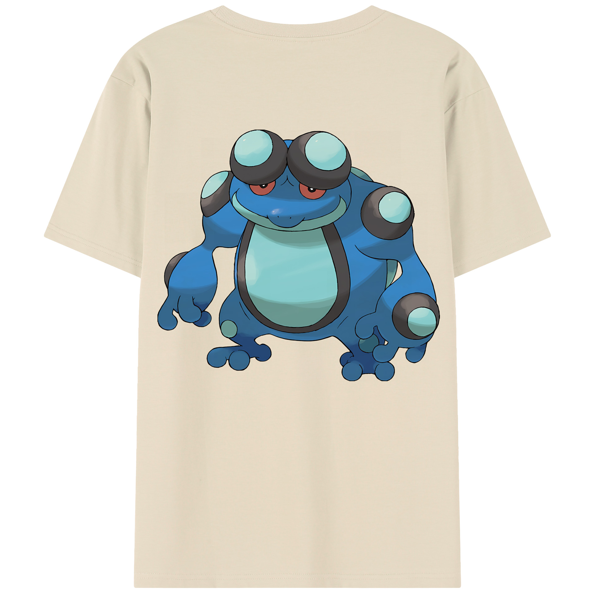 （画像用） ポケットモンスター Pokémon 綿100％半袖Tシャツ（背面プリント）
