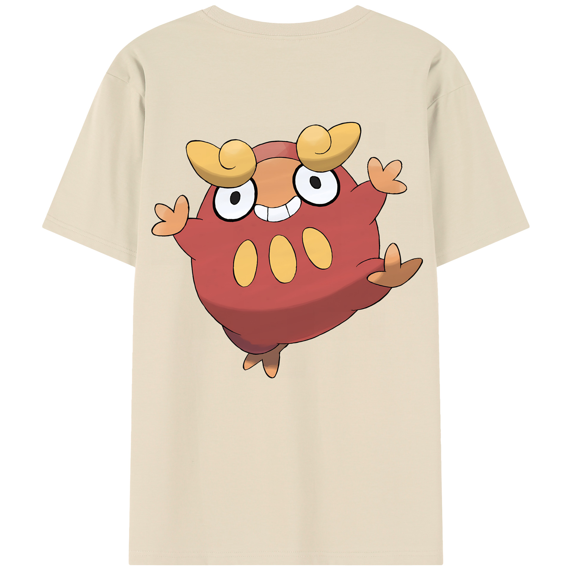 （画像用） ポケットモンスター Pokémon 綿100％半袖Tシャツ（背面プリント）