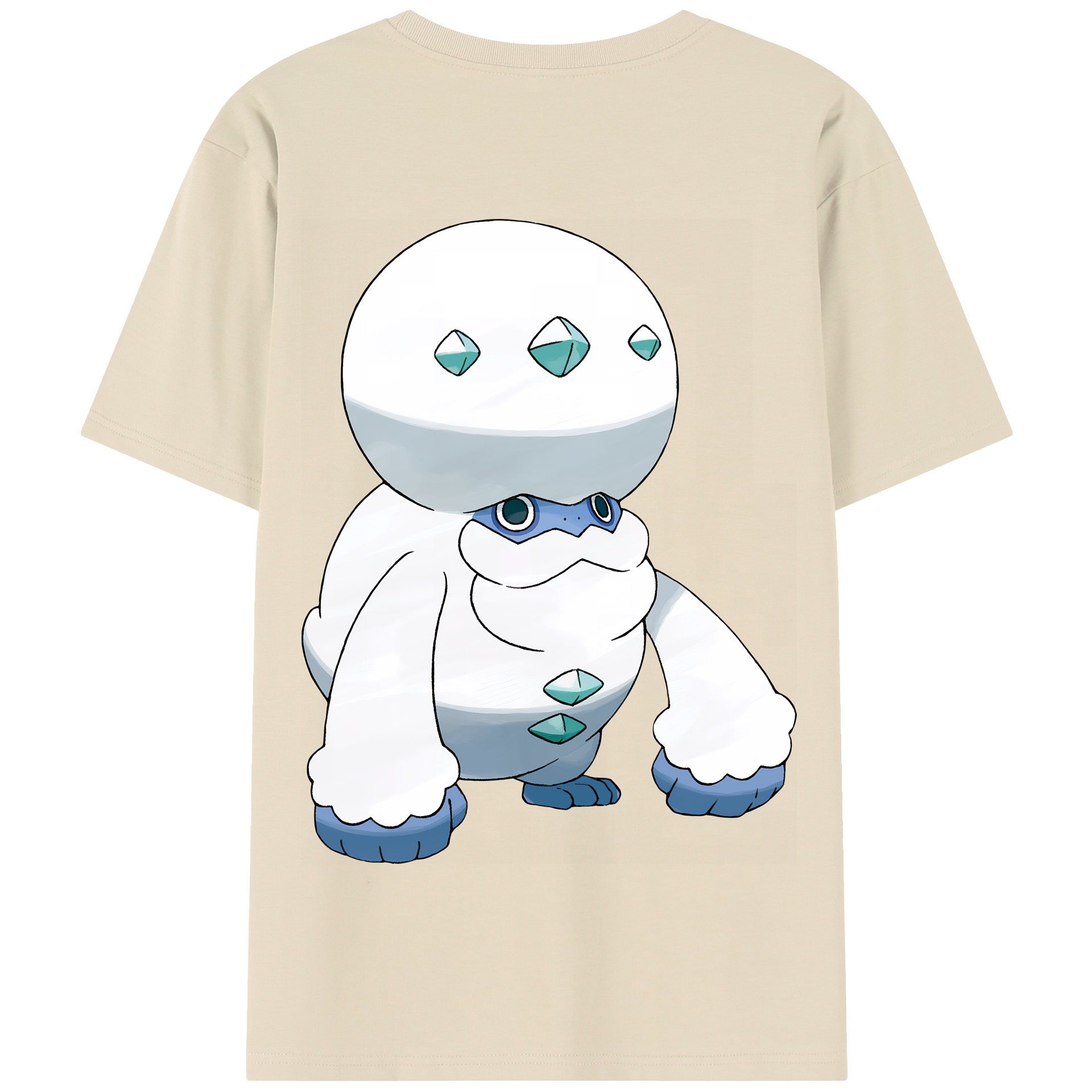 （画像用） ポケットモンスター Pokémon 綿100％半袖Tシャツ（背面プリント）