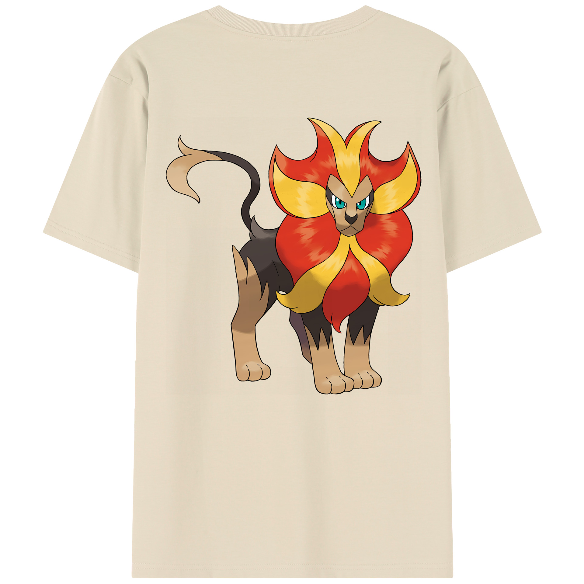 （画像用） ポケットモンスター Pokémon 綿100％半袖Tシャツ（背面プリント）