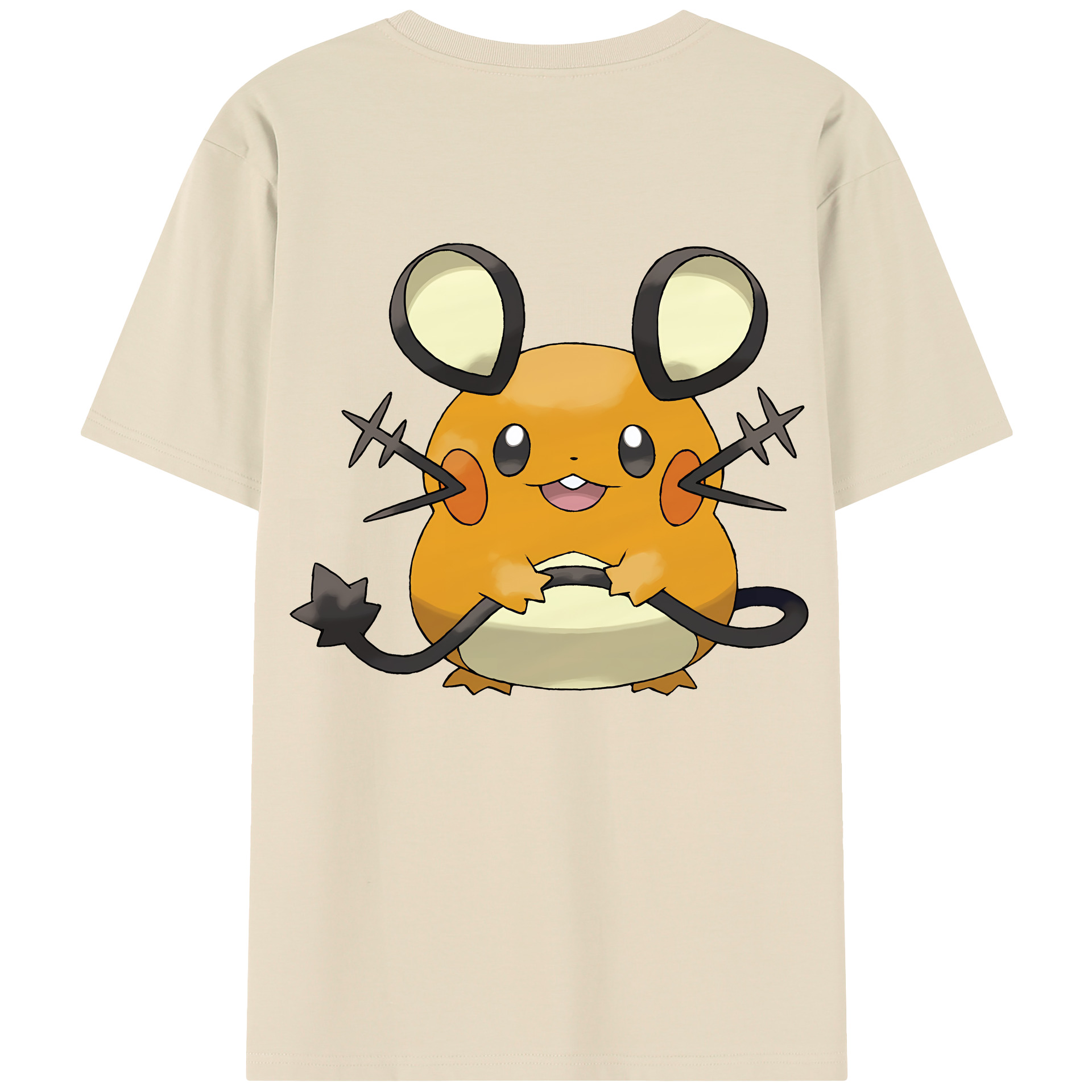 （画像用） ポケットモンスター Pokémon 綿100％半袖Tシャツ（背面プリント）