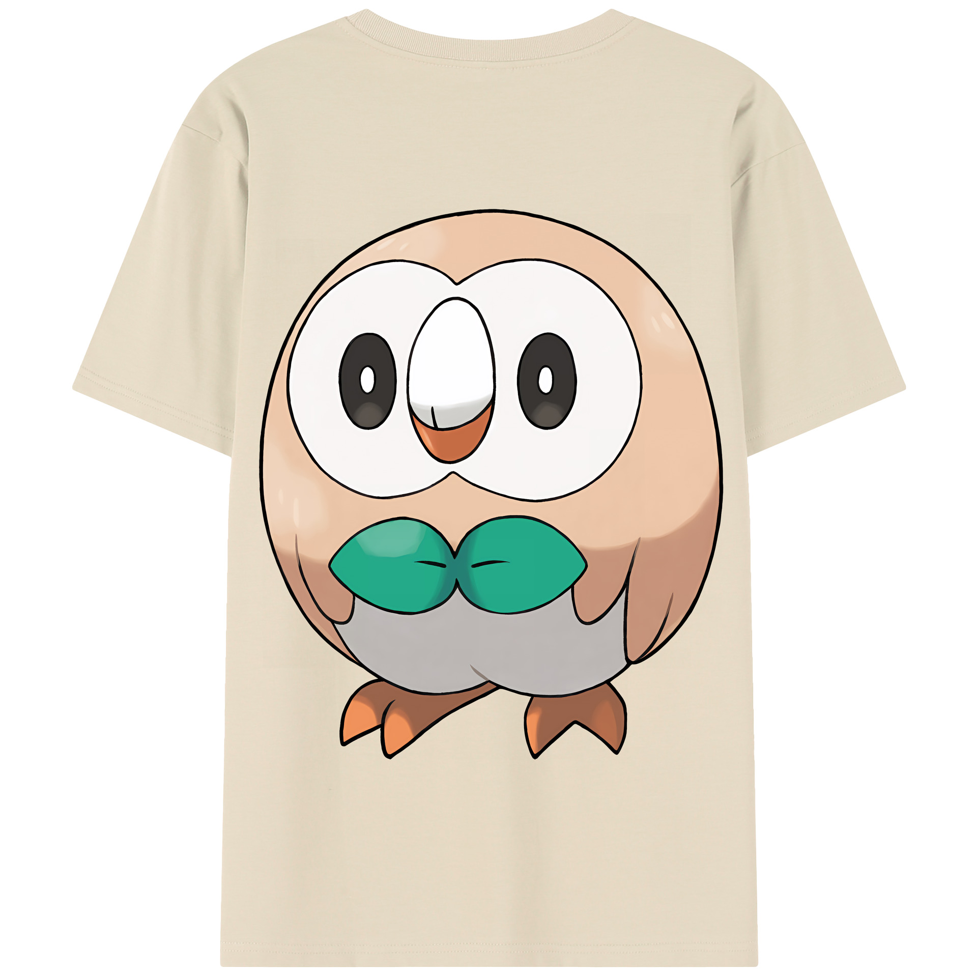 （画像用） ポケットモンスター Pokémon 綿100％半袖Tシャツ（背面プリント）