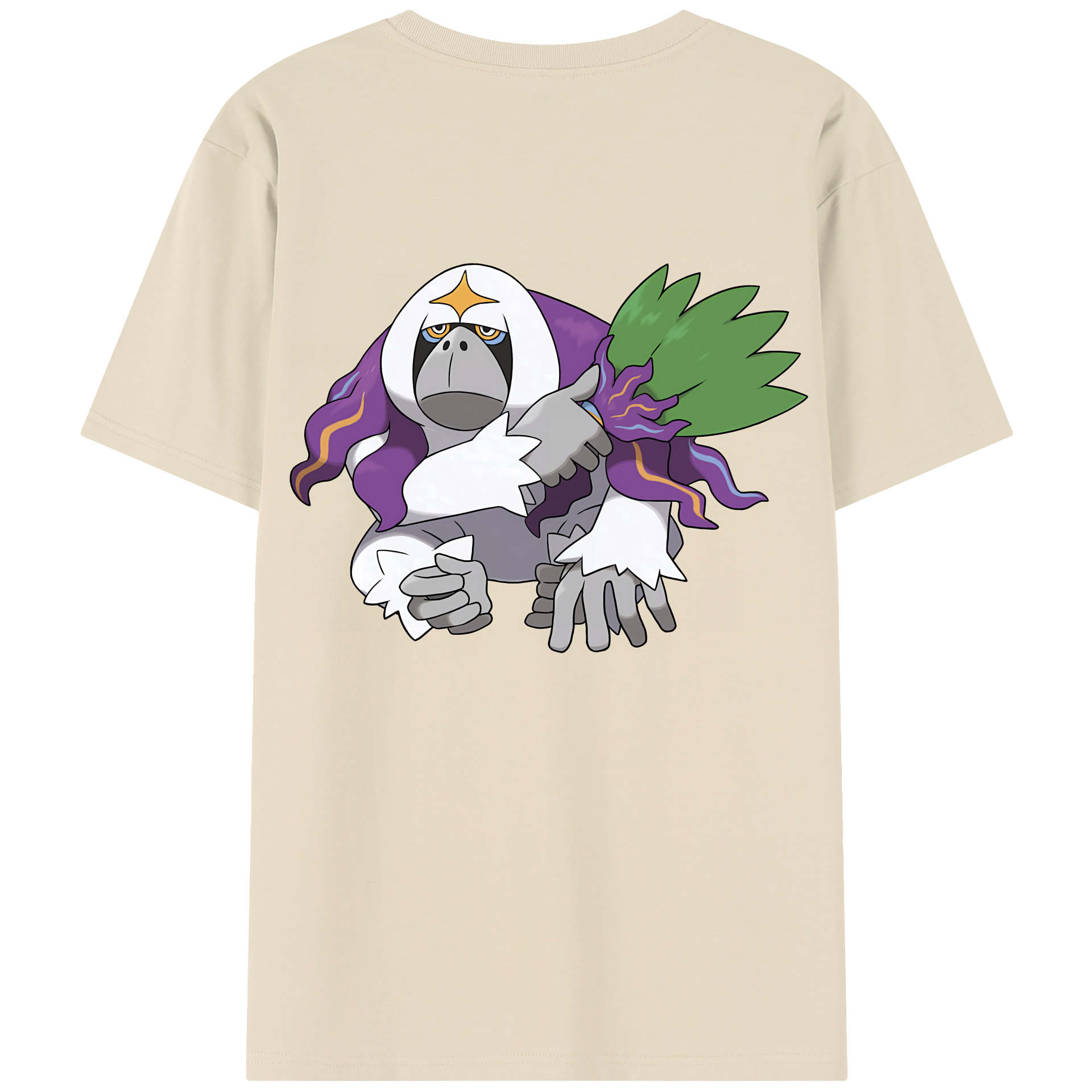 （画像用） ポケットモンスター Pokémon 綿100％半袖Tシャツ（背面プリント）