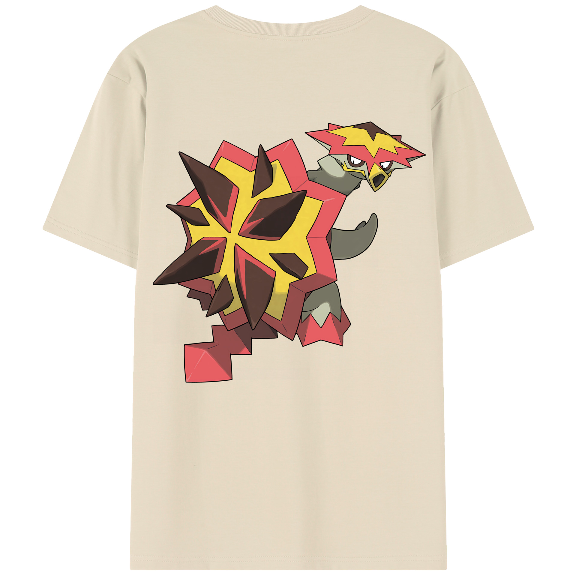 （画像用） ポケットモンスター Pokémon 綿100％半袖Tシャツ（背面プリント）