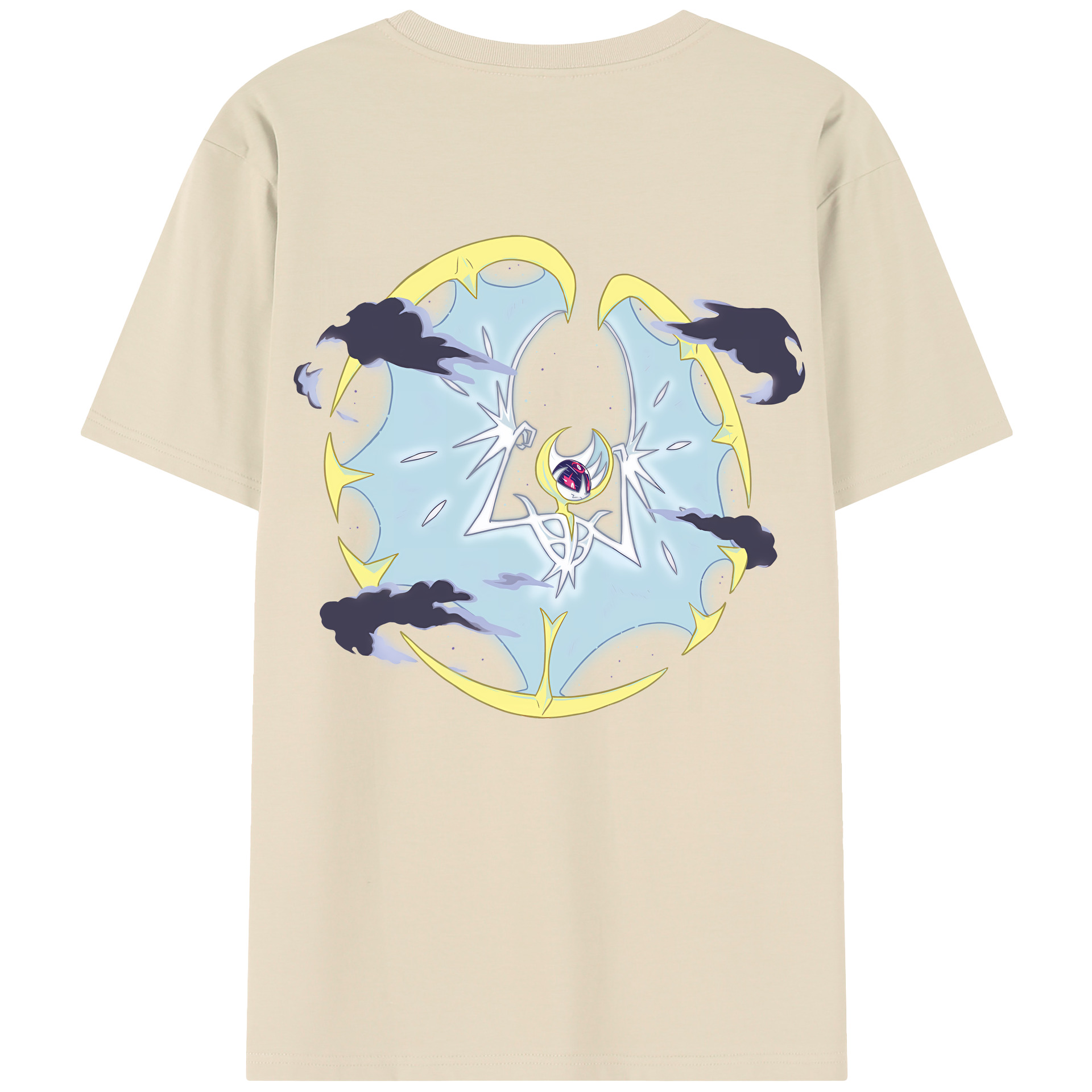（画像用） ポケットモンスター Pokémon 綿100％半袖Tシャツ（背面プリント）