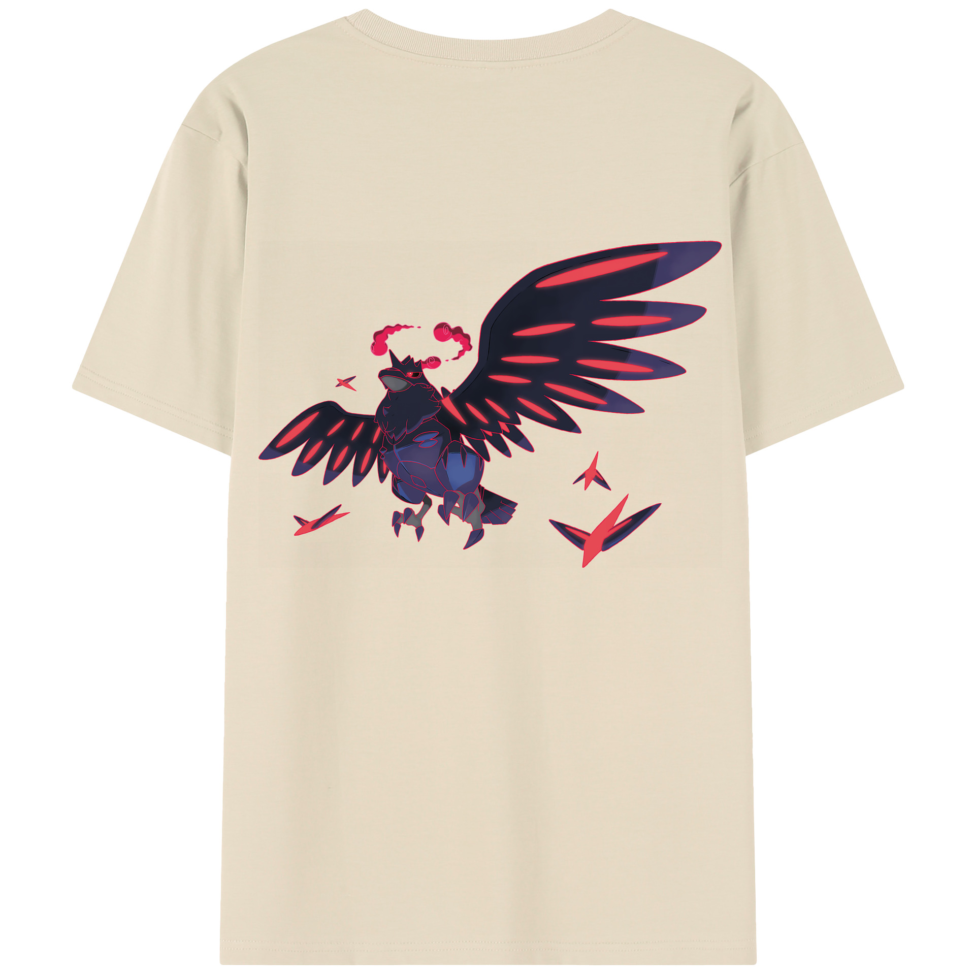 （画像用） ポケットモンスター Pokémon 綿100％半袖Tシャツ（背面プリント）