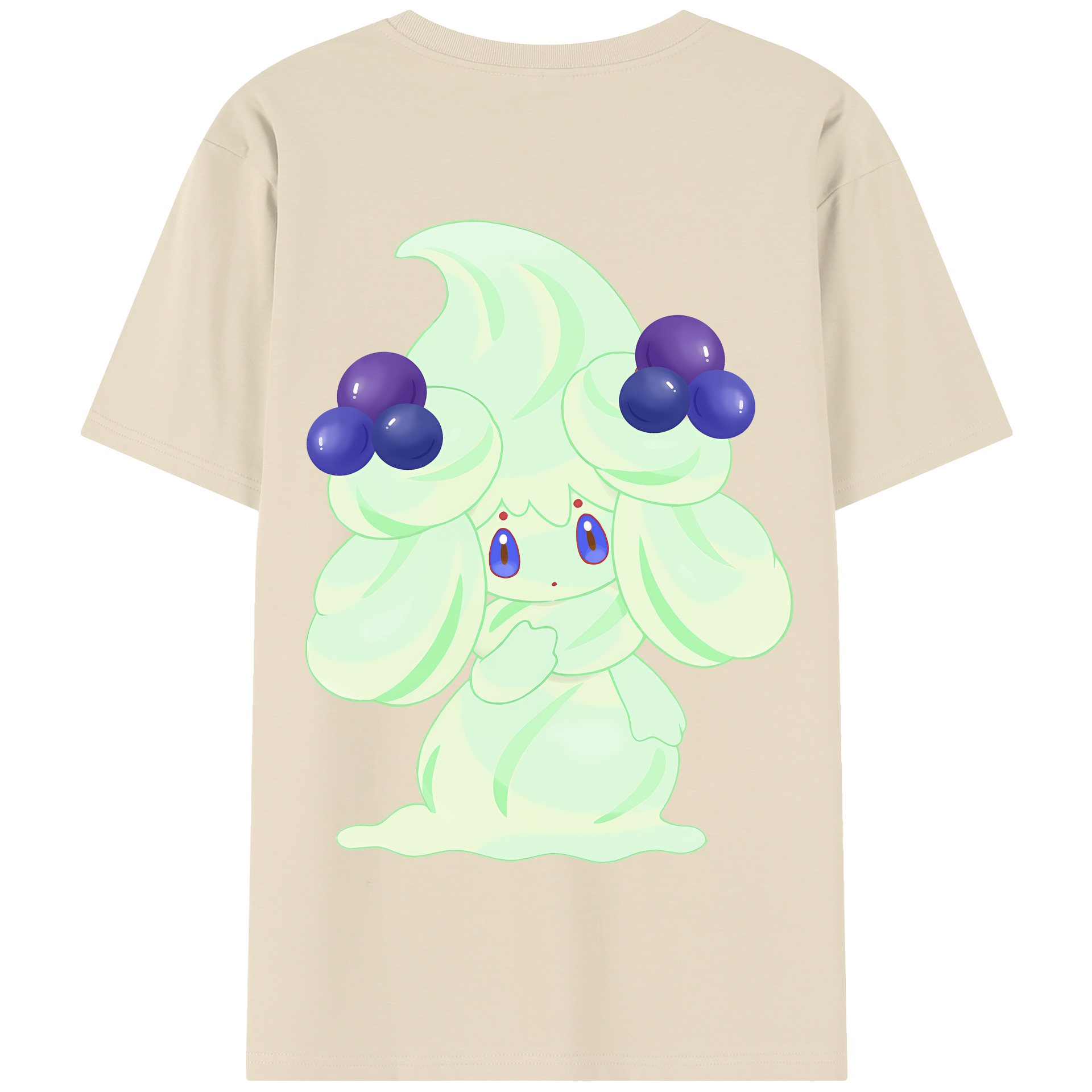 （画像用） ポケットモンスター Pokémon 綿100％半袖Tシャツ（背面プリント）