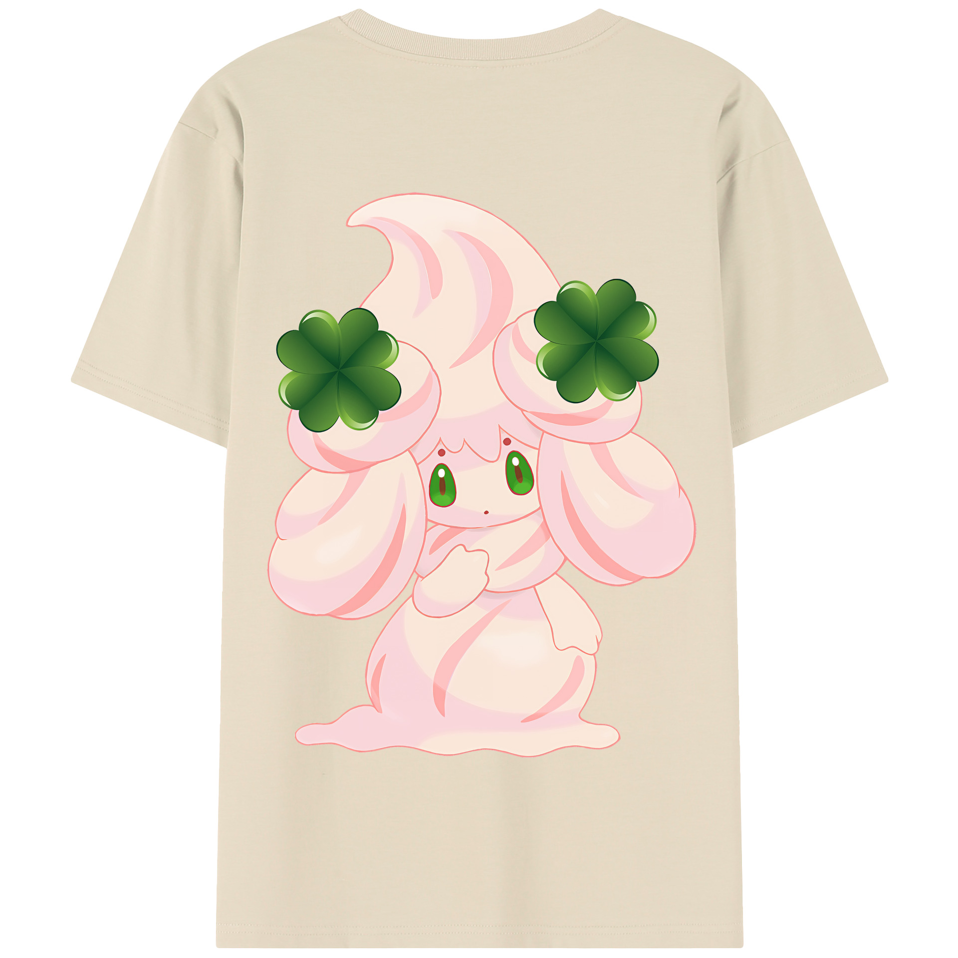 （画像用） ポケットモンスター Pokémon 綿100％半袖Tシャツ（背面プリント）