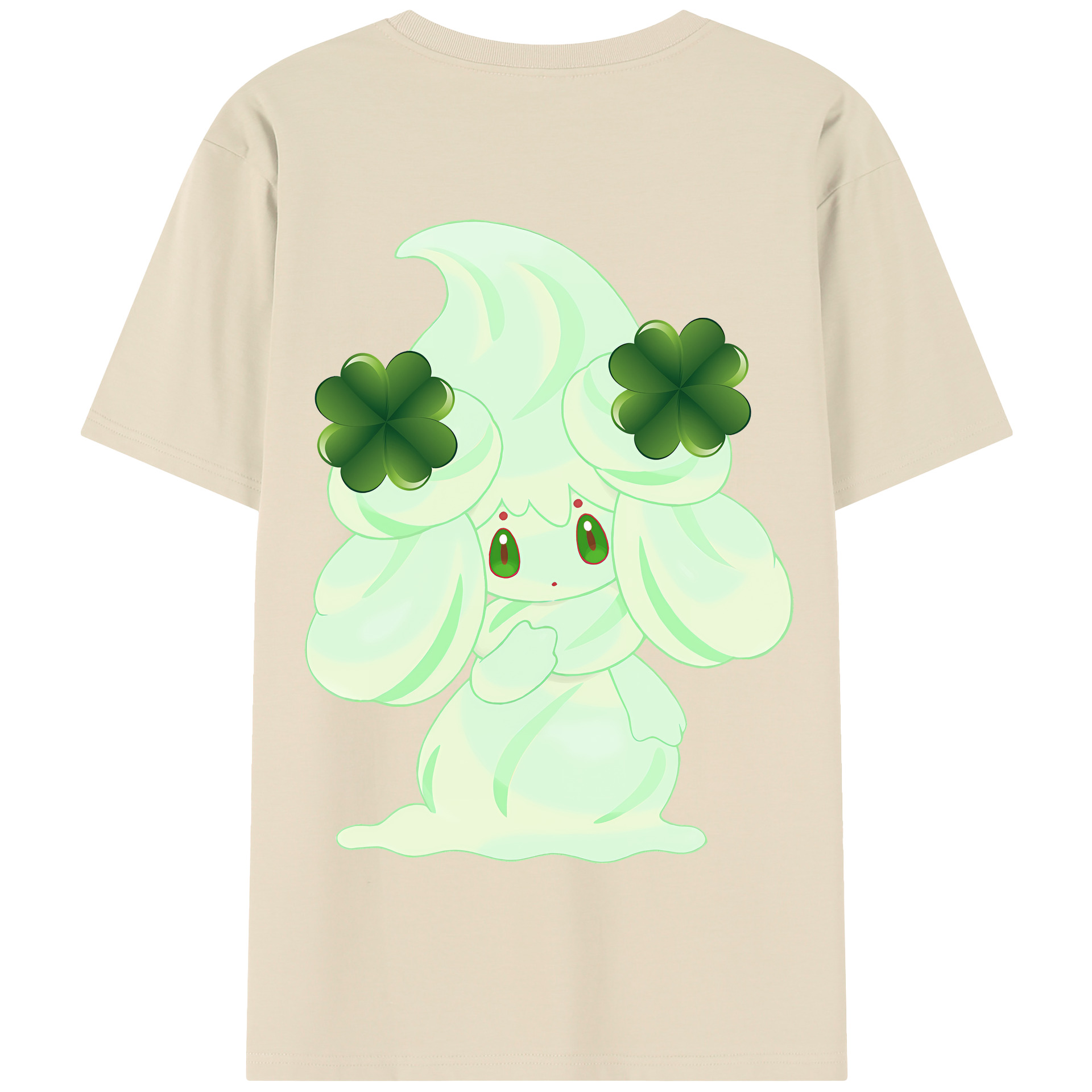 （画像用） ポケットモンスター Pokémon 綿100％半袖Tシャツ（背面プリント）