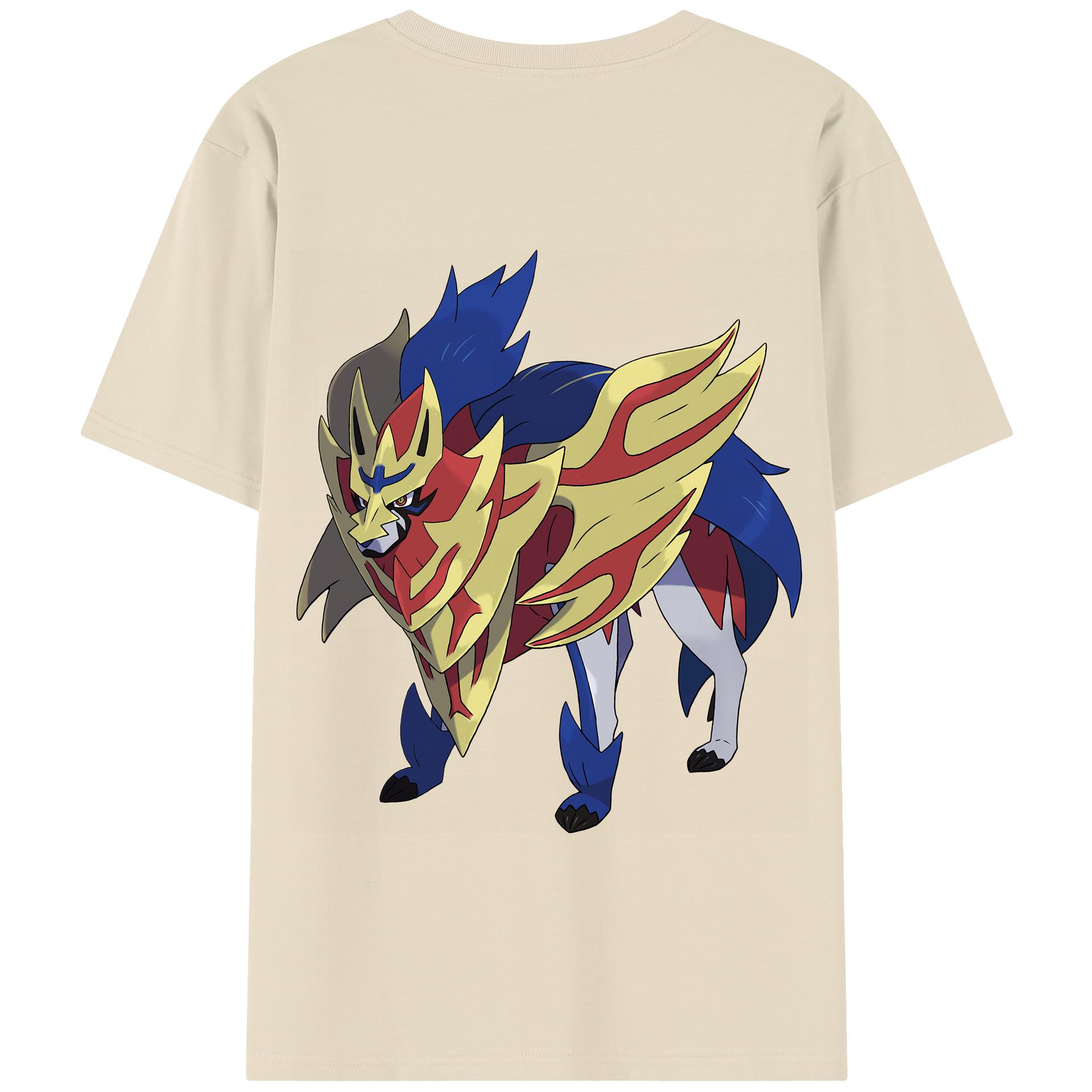 （画像用） ポケットモンスター Pokémon 綿100％半袖Tシャツ（背面プリント）