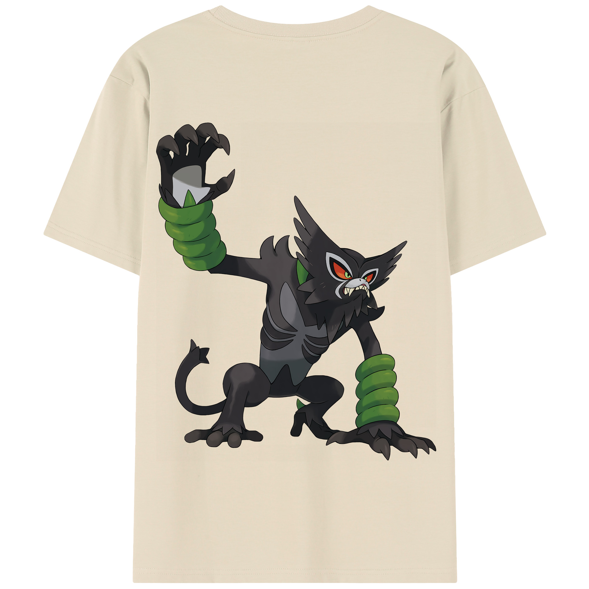（画像用） ポケットモンスター Pokémon 綿100％半袖Tシャツ（背面プリント）