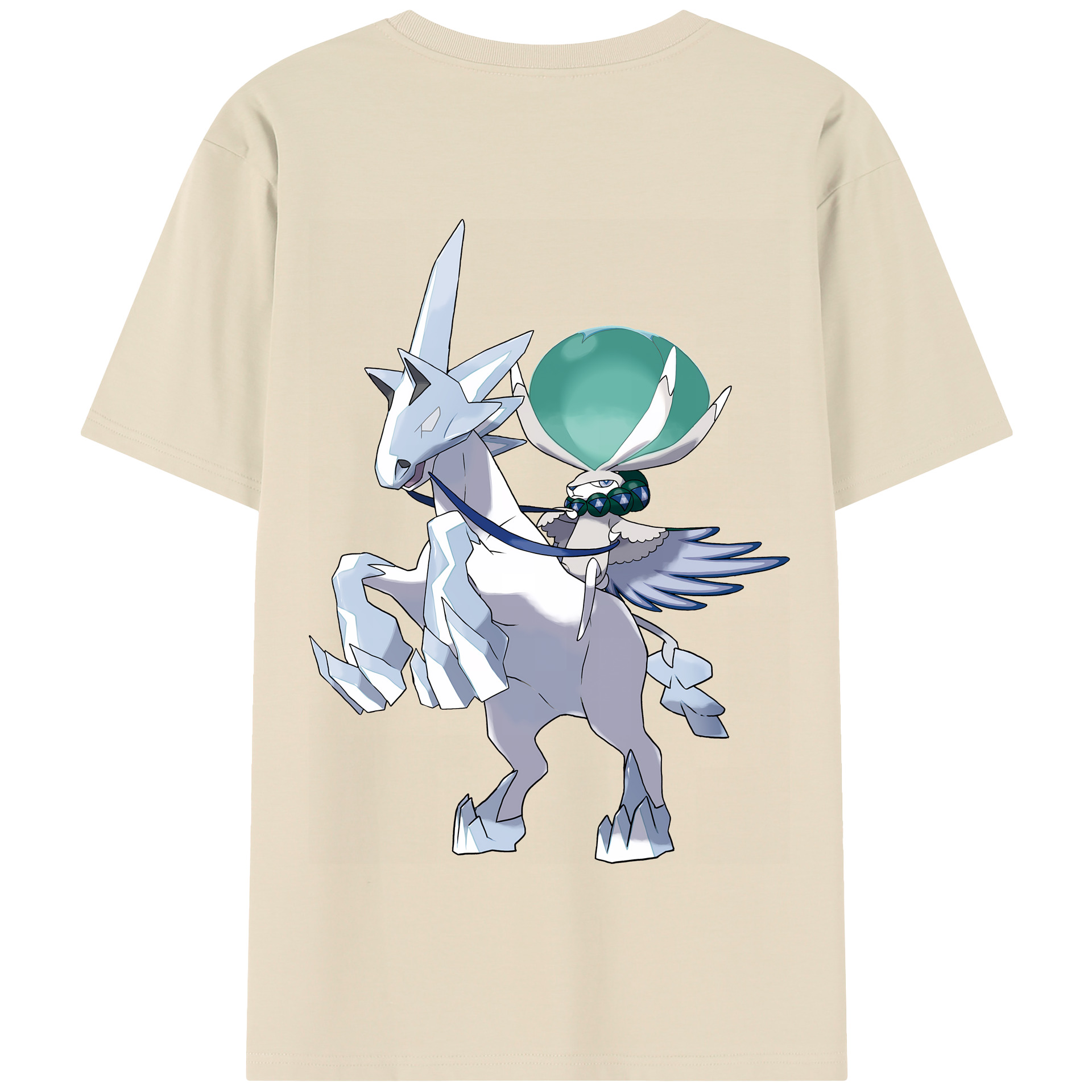 （画像用） ポケットモンスター Pokémon 綿100％半袖Tシャツ（背面プリント）
